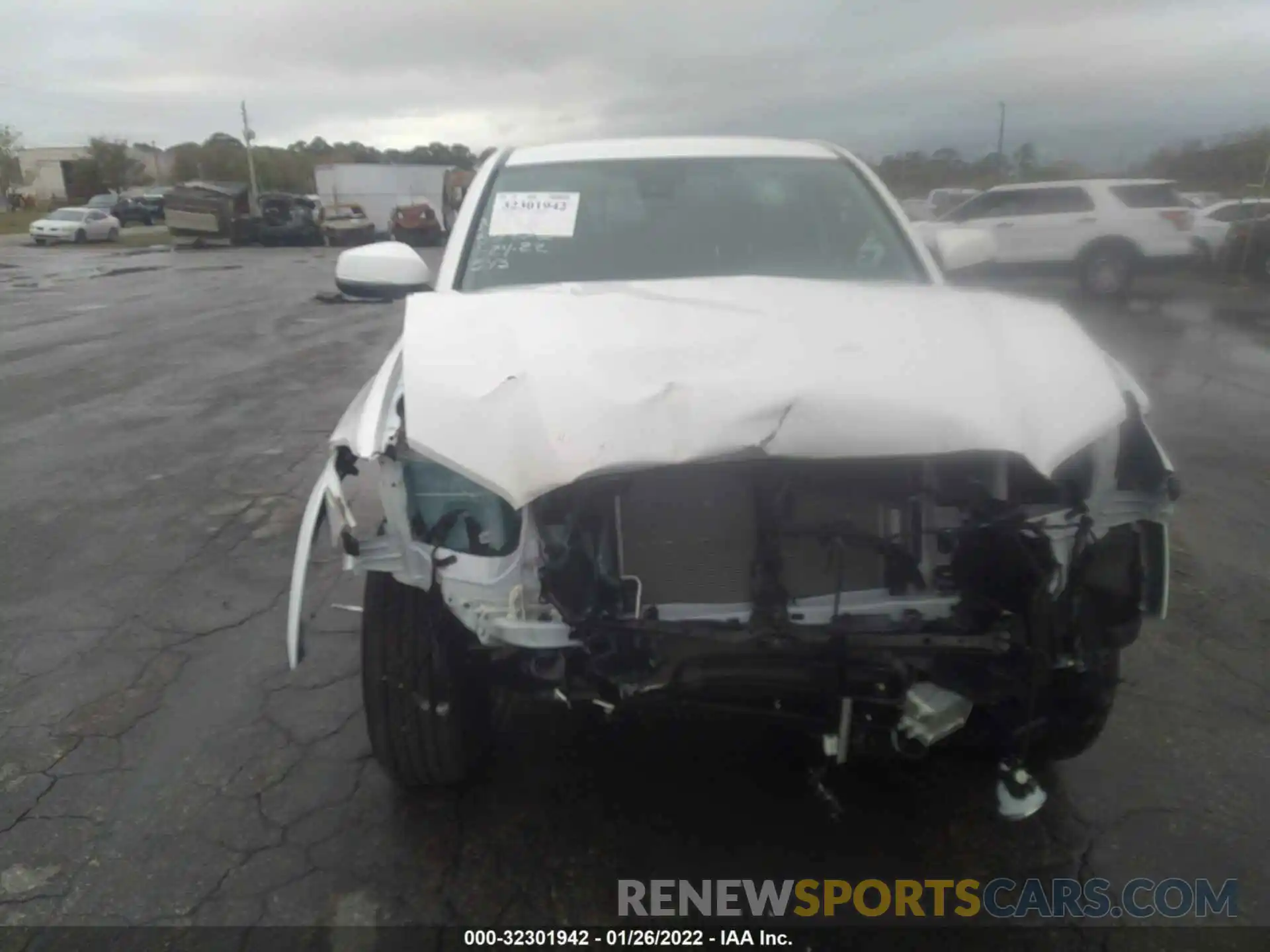 6 Photograph of a damaged car 3TMCZ5AN4NM463791 TOYOTA TACOMA 4WD 2022