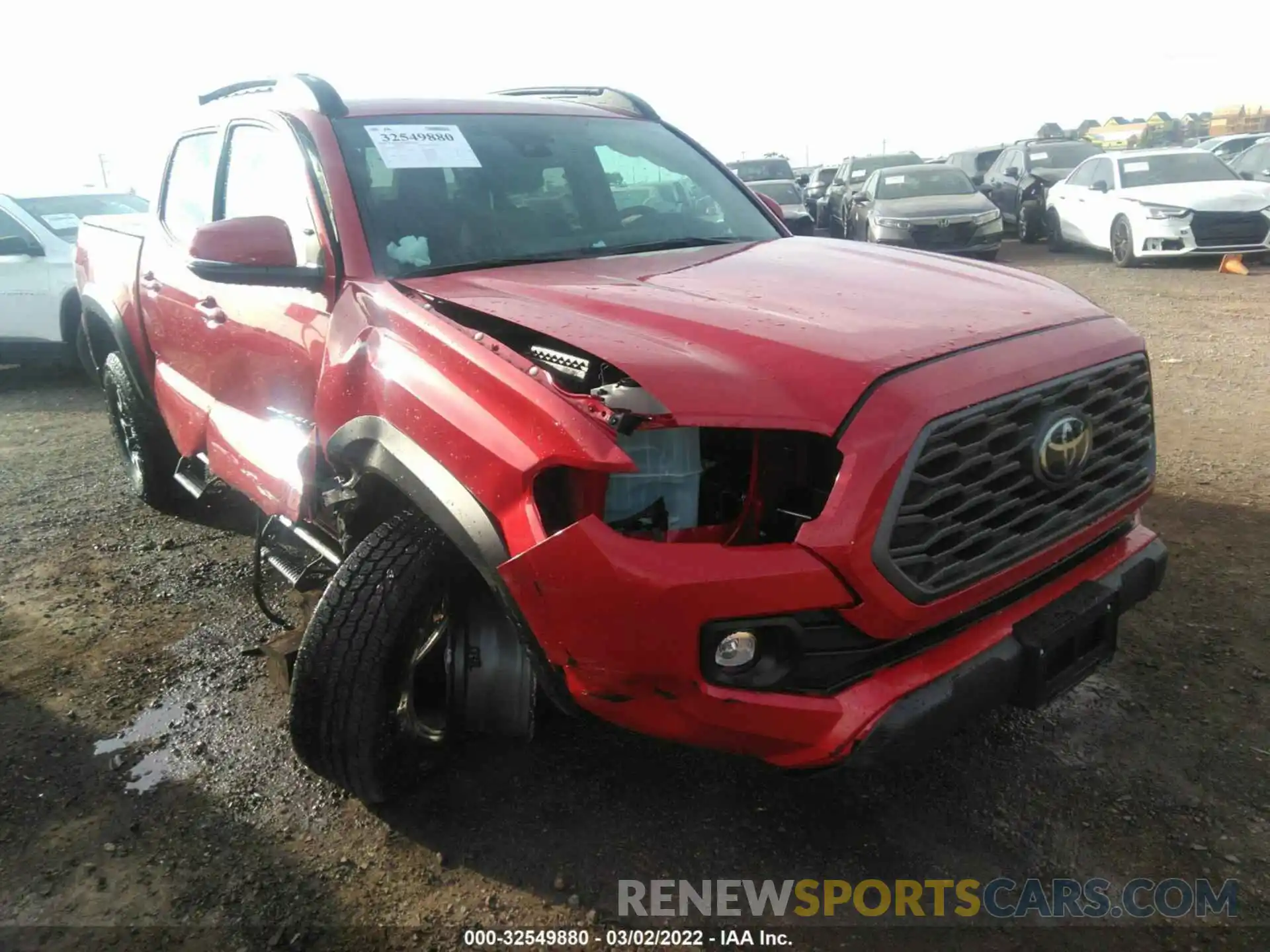 6 Photograph of a damaged car 3TMCZ5AN4NM472751 TOYOTA TACOMA 4WD 2022