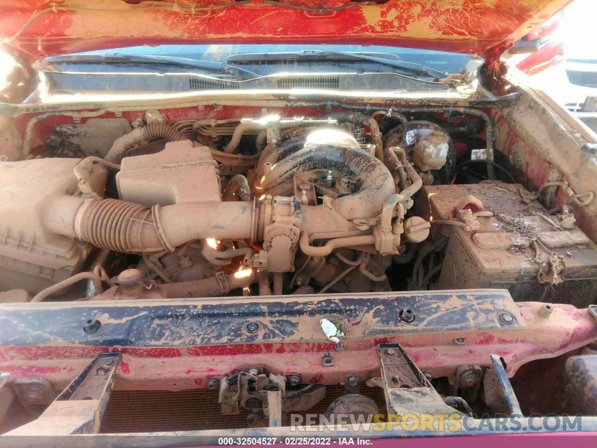 10 Фотография поврежденного автомобиля 3TMCZ5AN6NM471486 TOYOTA TACOMA 4WD 2022