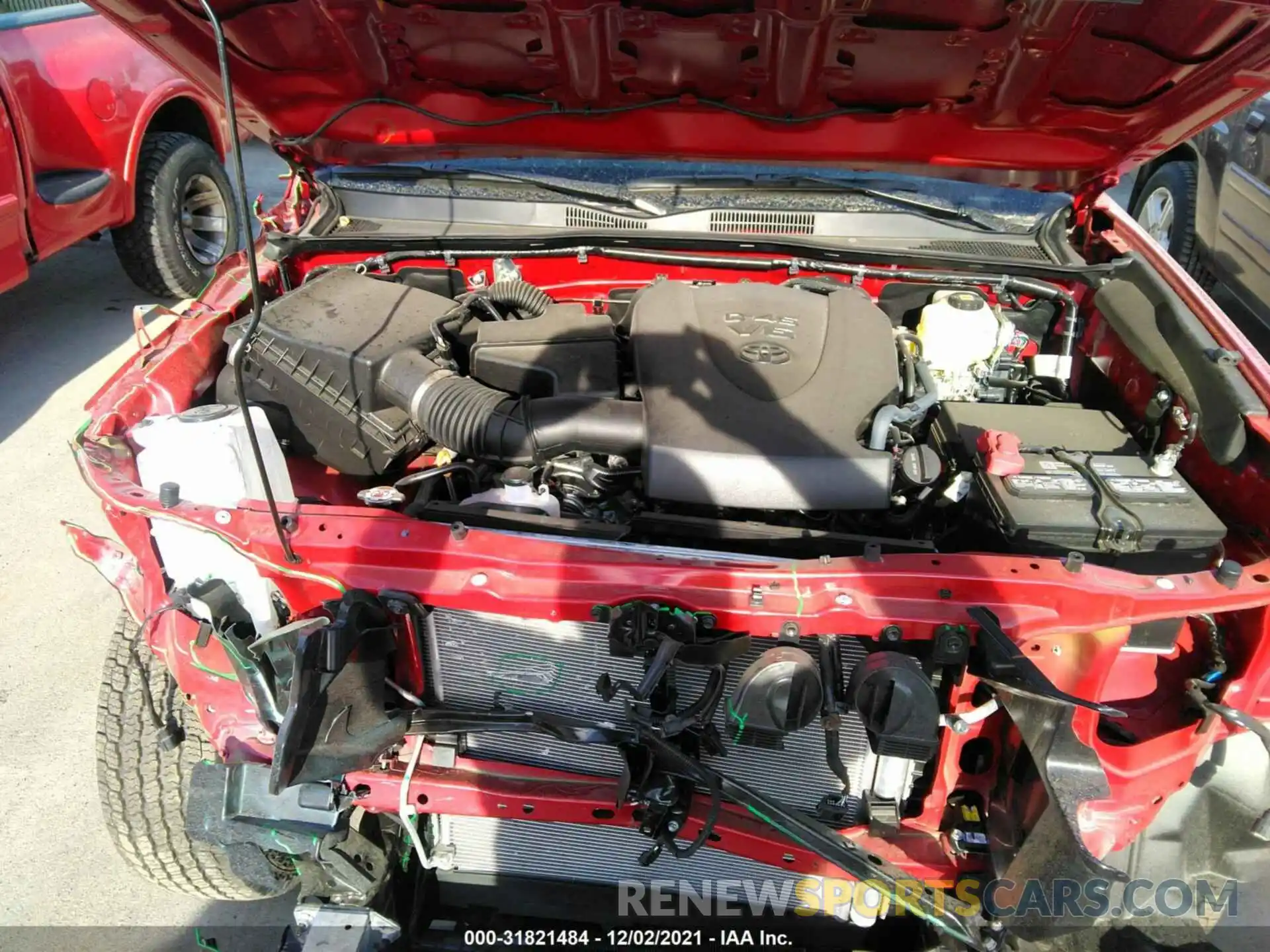 10 Photograph of a damaged car 3TMCZ5ANXNM456991 TOYOTA TACOMA 4WD 2022