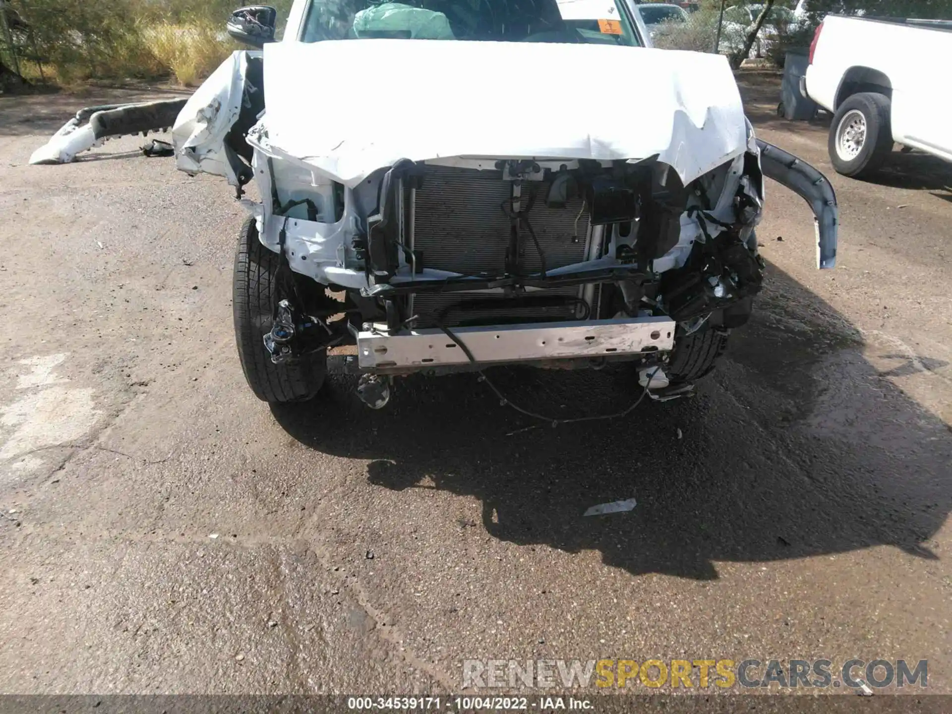 6 Photograph of a damaged car 3TMCZ5ANXNM513464 TOYOTA TACOMA 4WD 2022