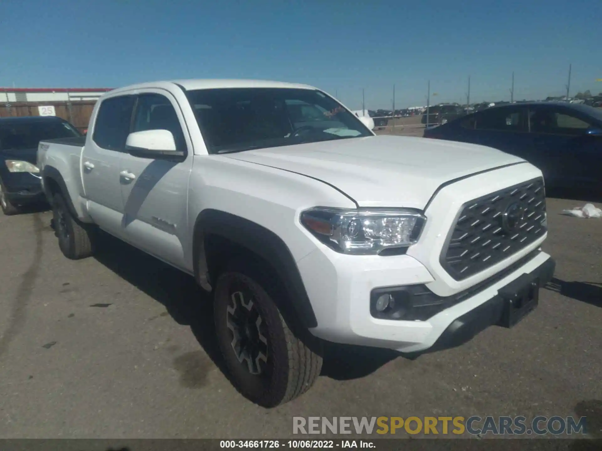 1 Photograph of a damaged car 3TMDZ5BN0NM136288 TOYOTA TACOMA 4WD 2022