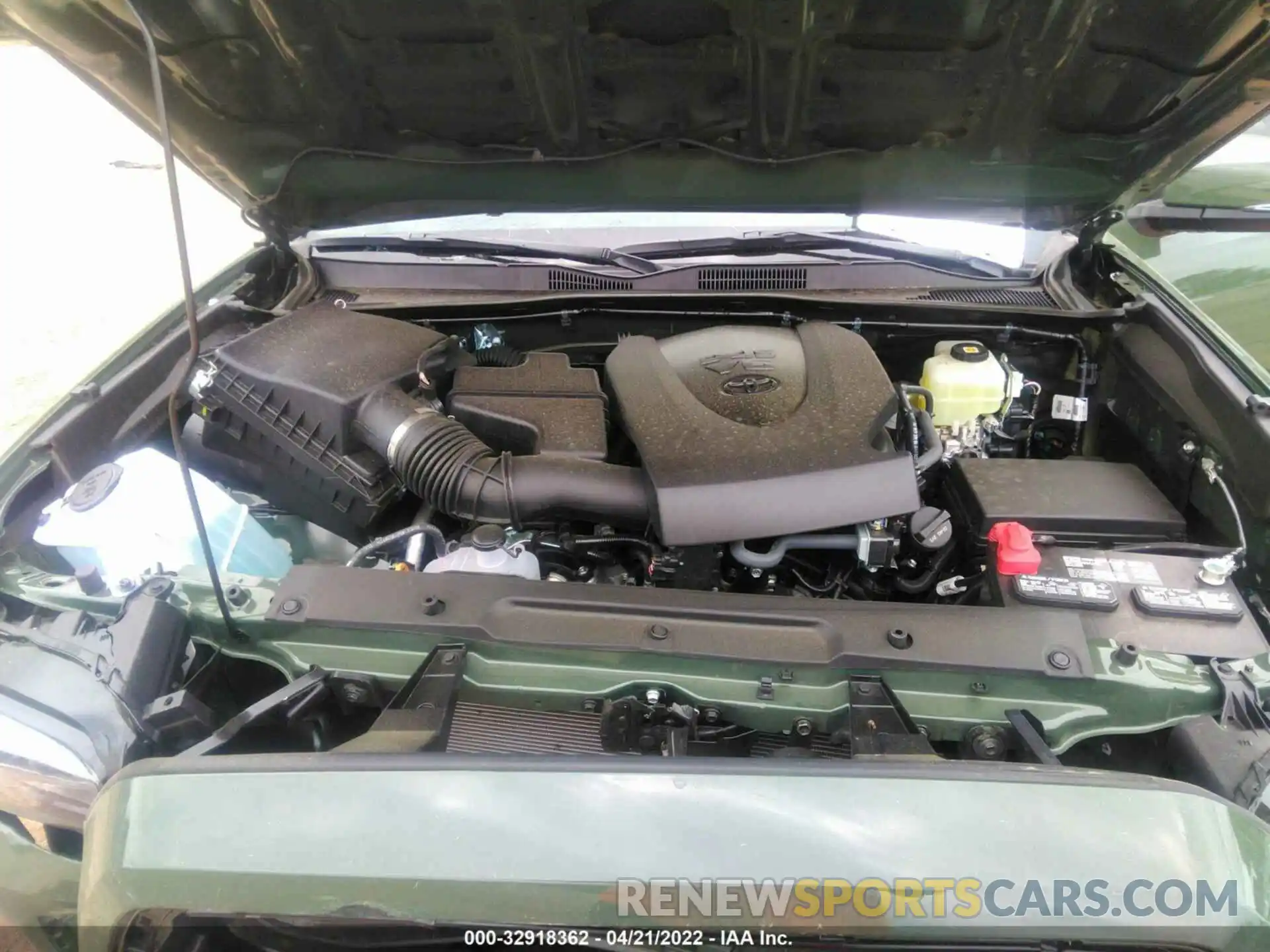 10 Photograph of a damaged car 3TMDZ5BN2NM126779 TOYOTA TACOMA 4WD 2022