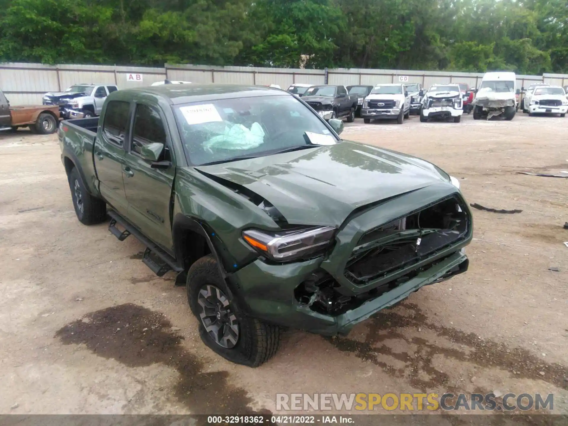 6 Фотография поврежденного автомобиля 3TMDZ5BN2NM126779 TOYOTA TACOMA 4WD 2022