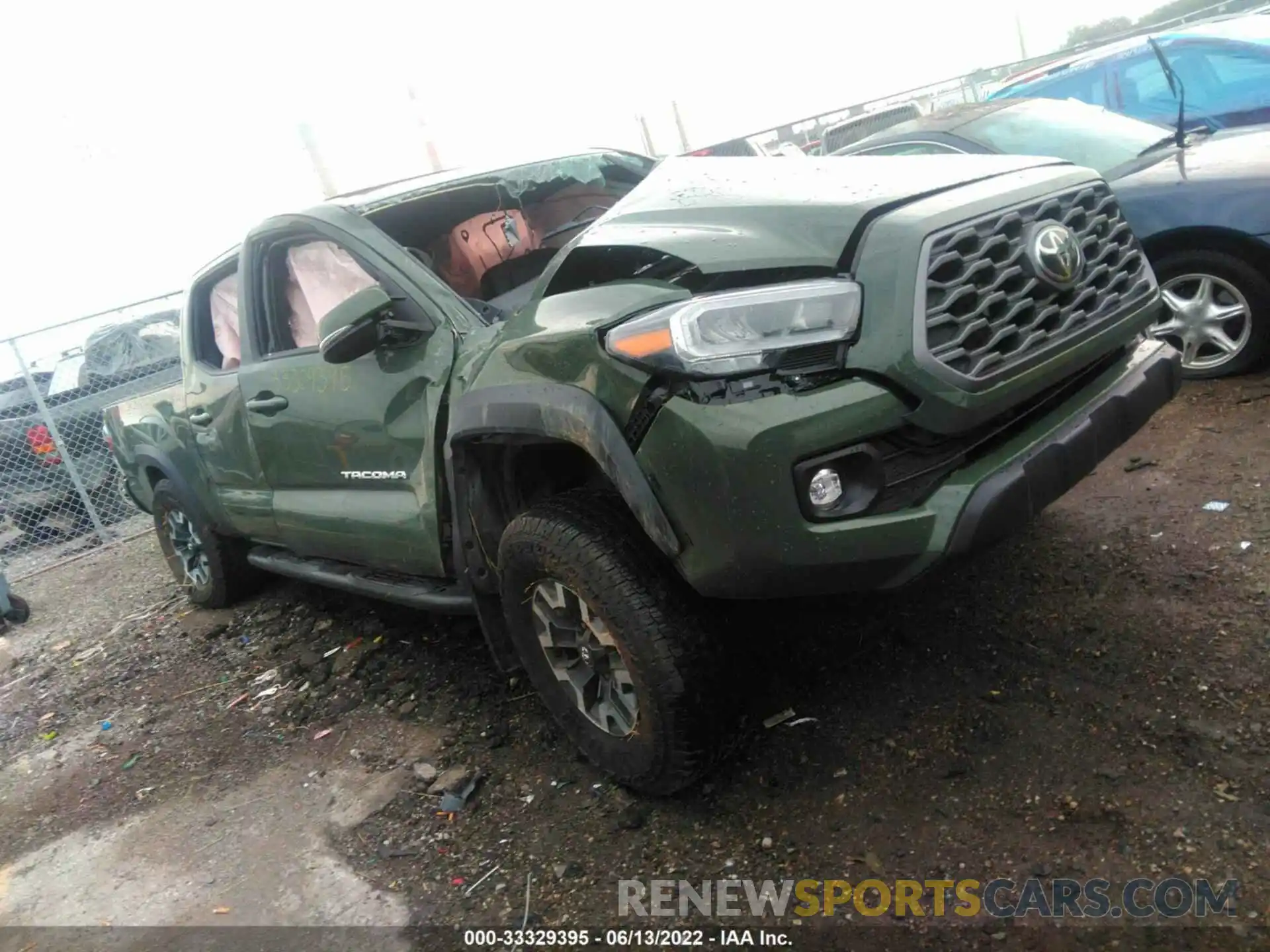 1 Фотография поврежденного автомобиля 3TMDZ5BN3NM127083 TOYOTA TACOMA 4WD 2022