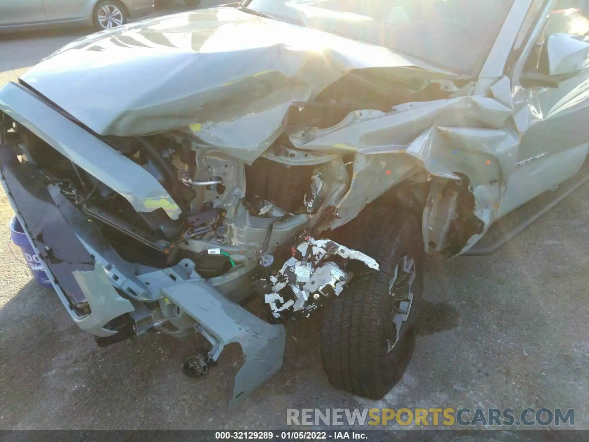 6 Photograph of a damaged car 3TMDZ5BN4NM121485 TOYOTA TACOMA 4WD 2022