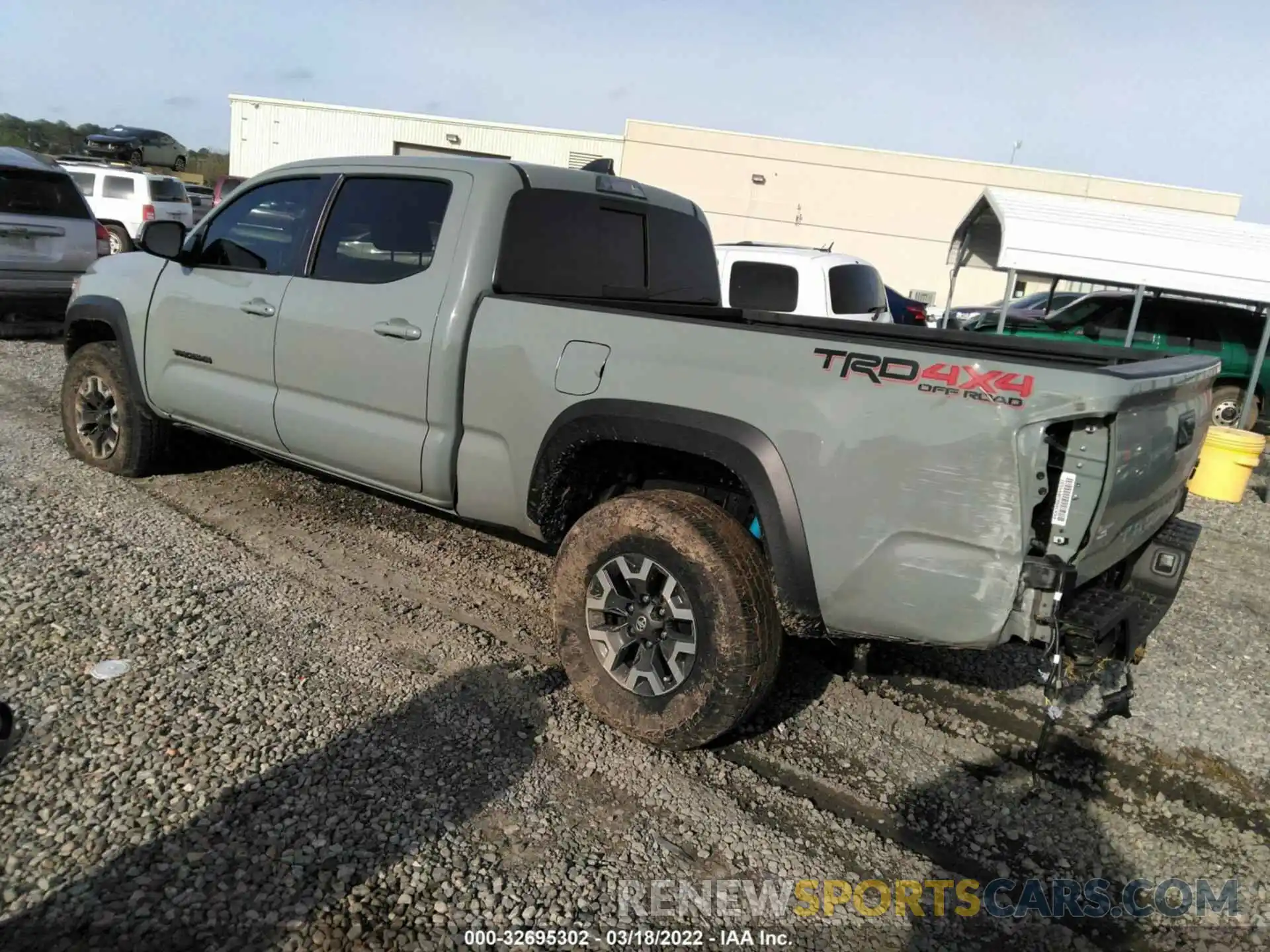 3 Photograph of a damaged car 3TMDZ5BN4NM123950 TOYOTA TACOMA 4WD 2022