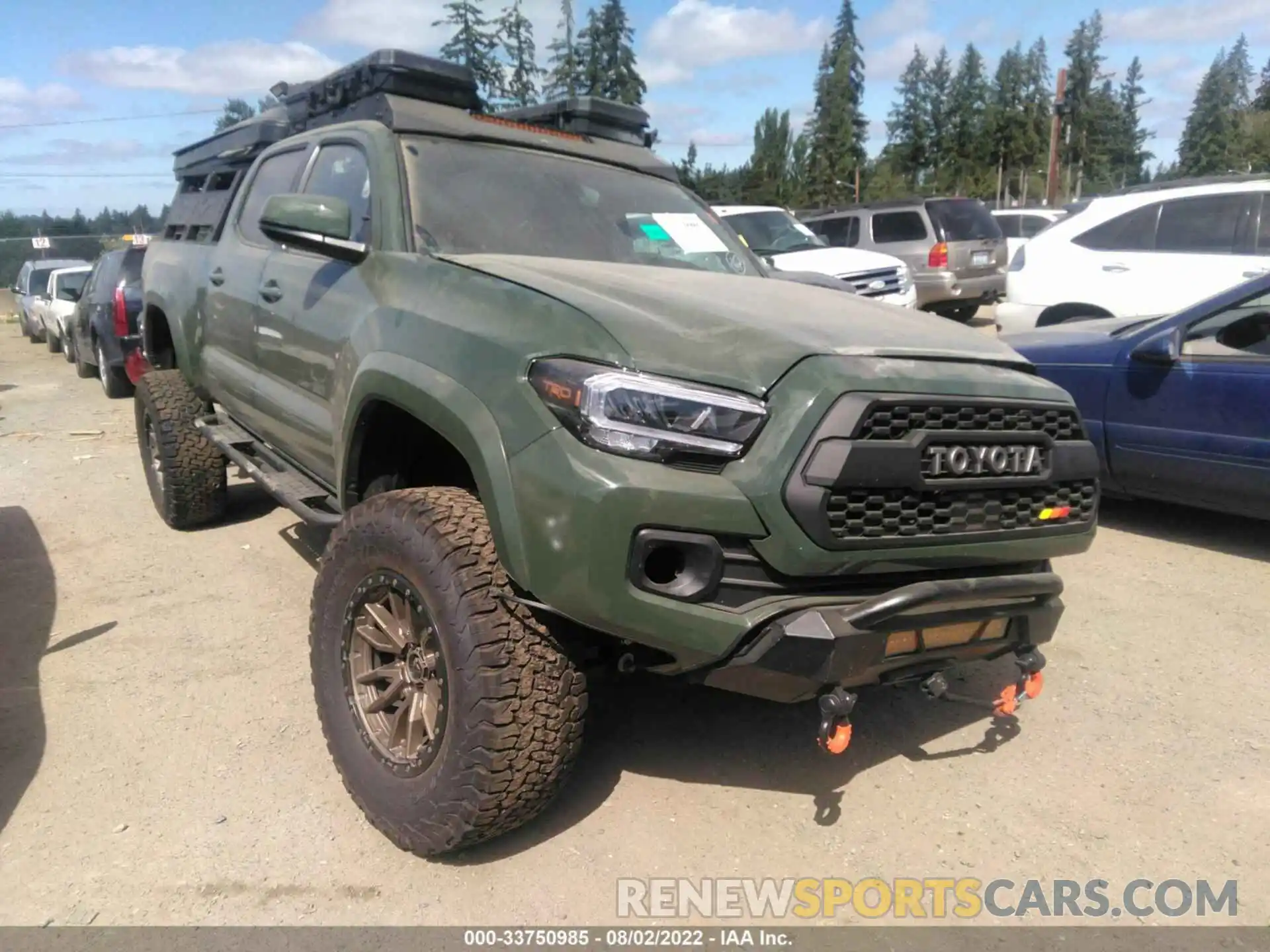 1 Фотография поврежденного автомобиля 3TMDZ5BN5NM128686 TOYOTA TACOMA 4WD 2022