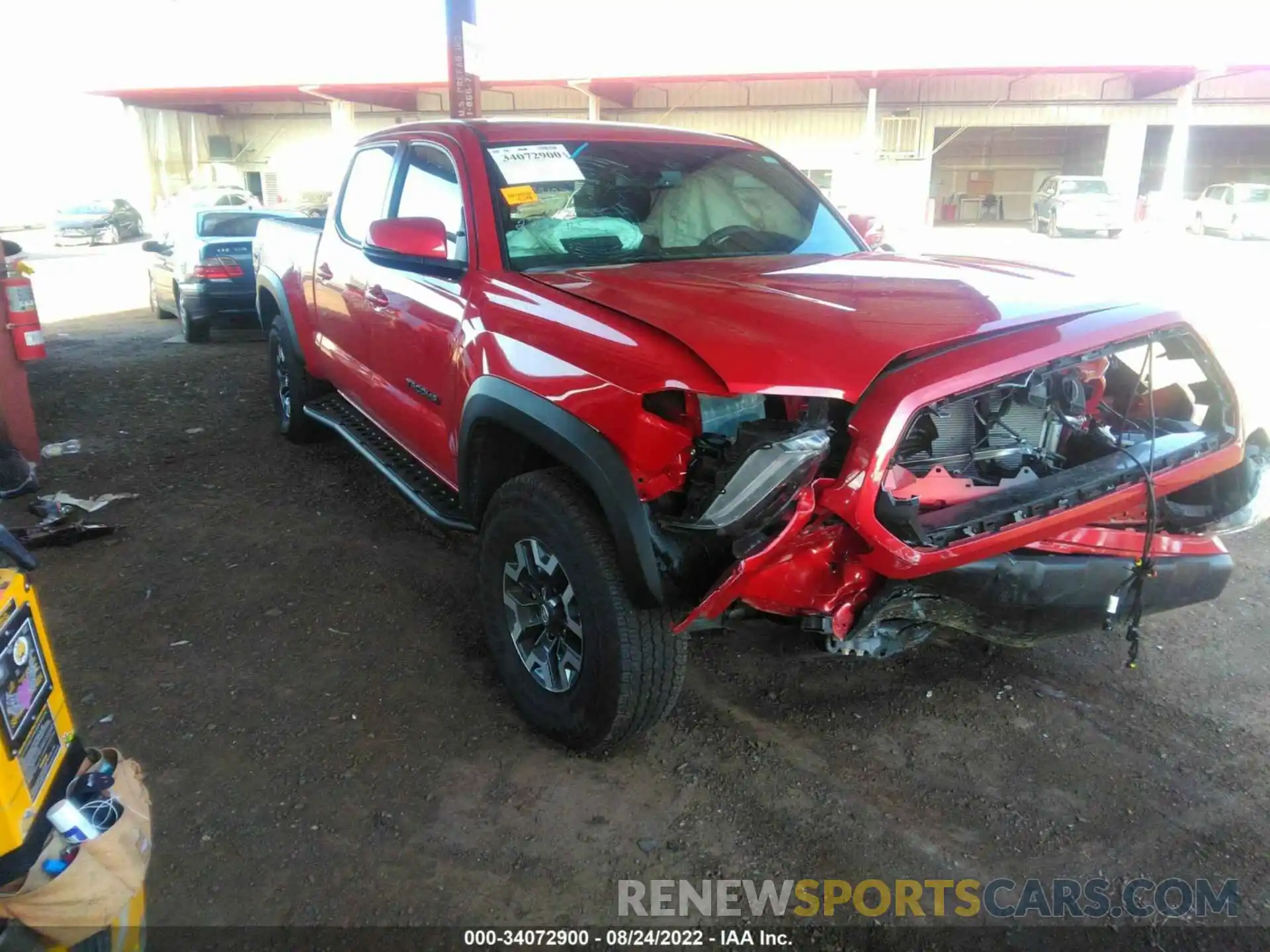 1 Photograph of a damaged car 3TMDZ5BN9NM122700 TOYOTA TACOMA 4WD 2022