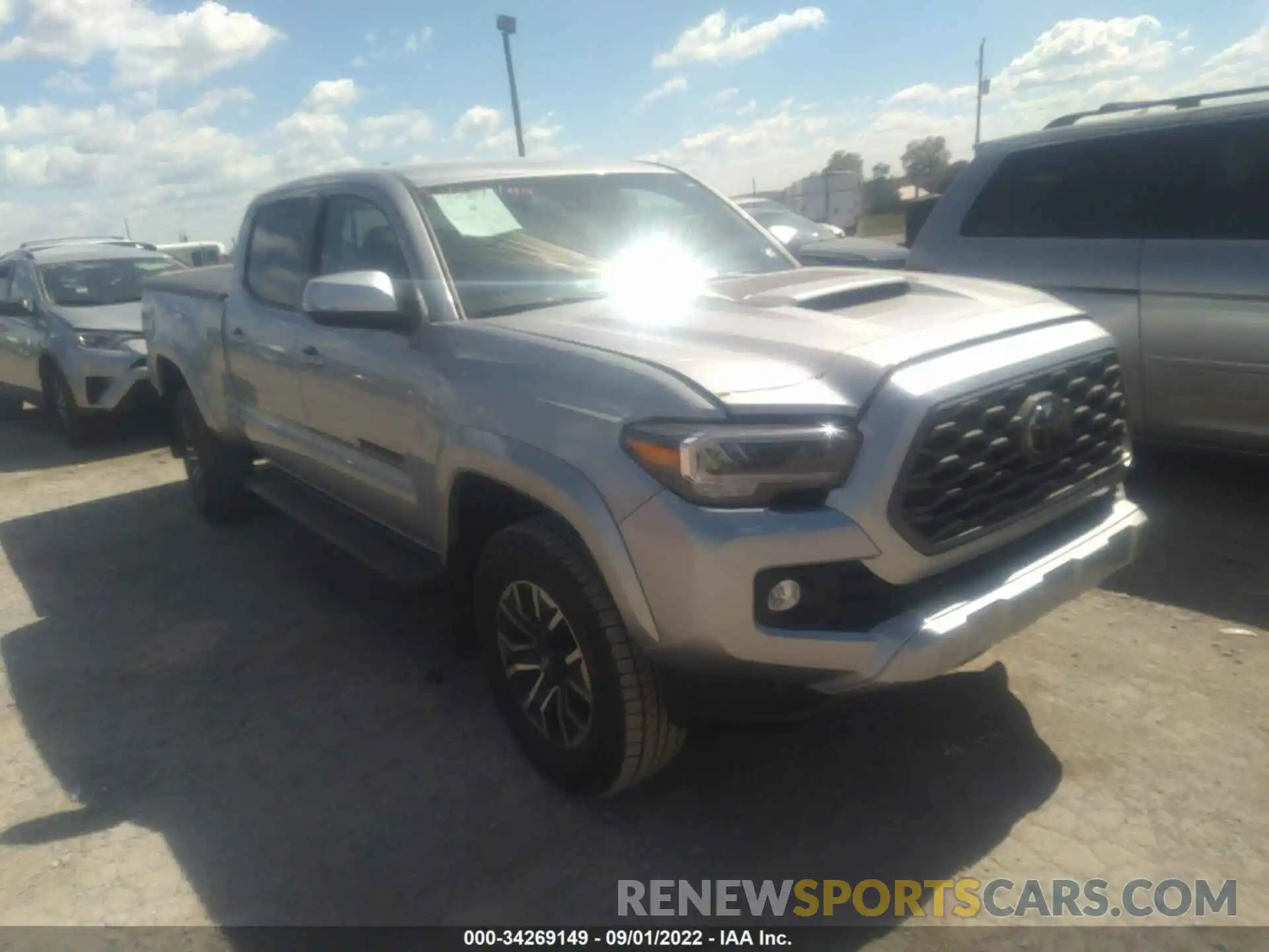 1 Photograph of a damaged car 3TMDZ5BN9NM126049 TOYOTA TACOMA 4WD 2022