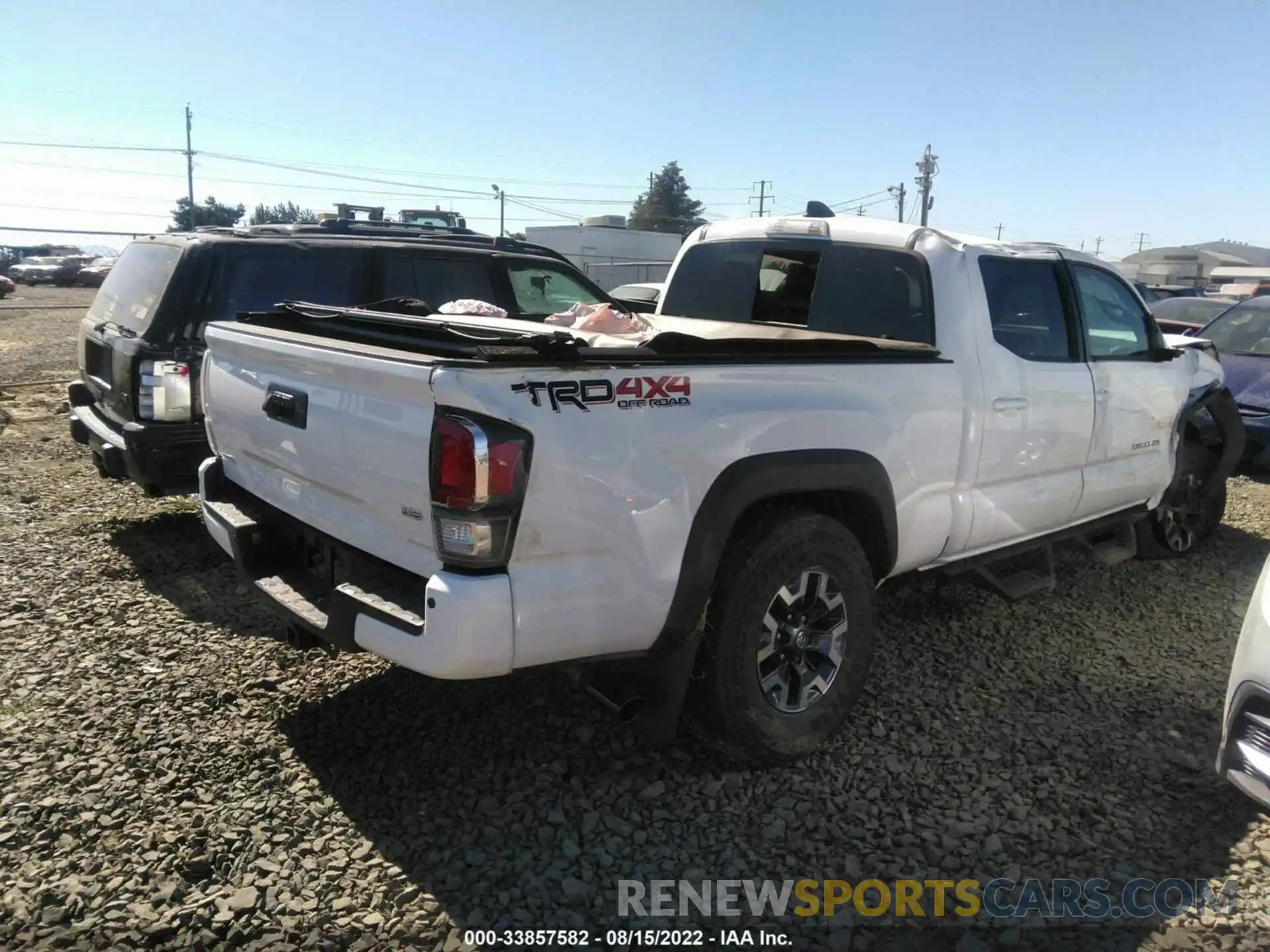 4 Фотография поврежденного автомобиля 3TMDZ5BNXNM124505 TOYOTA TACOMA 4WD 2022