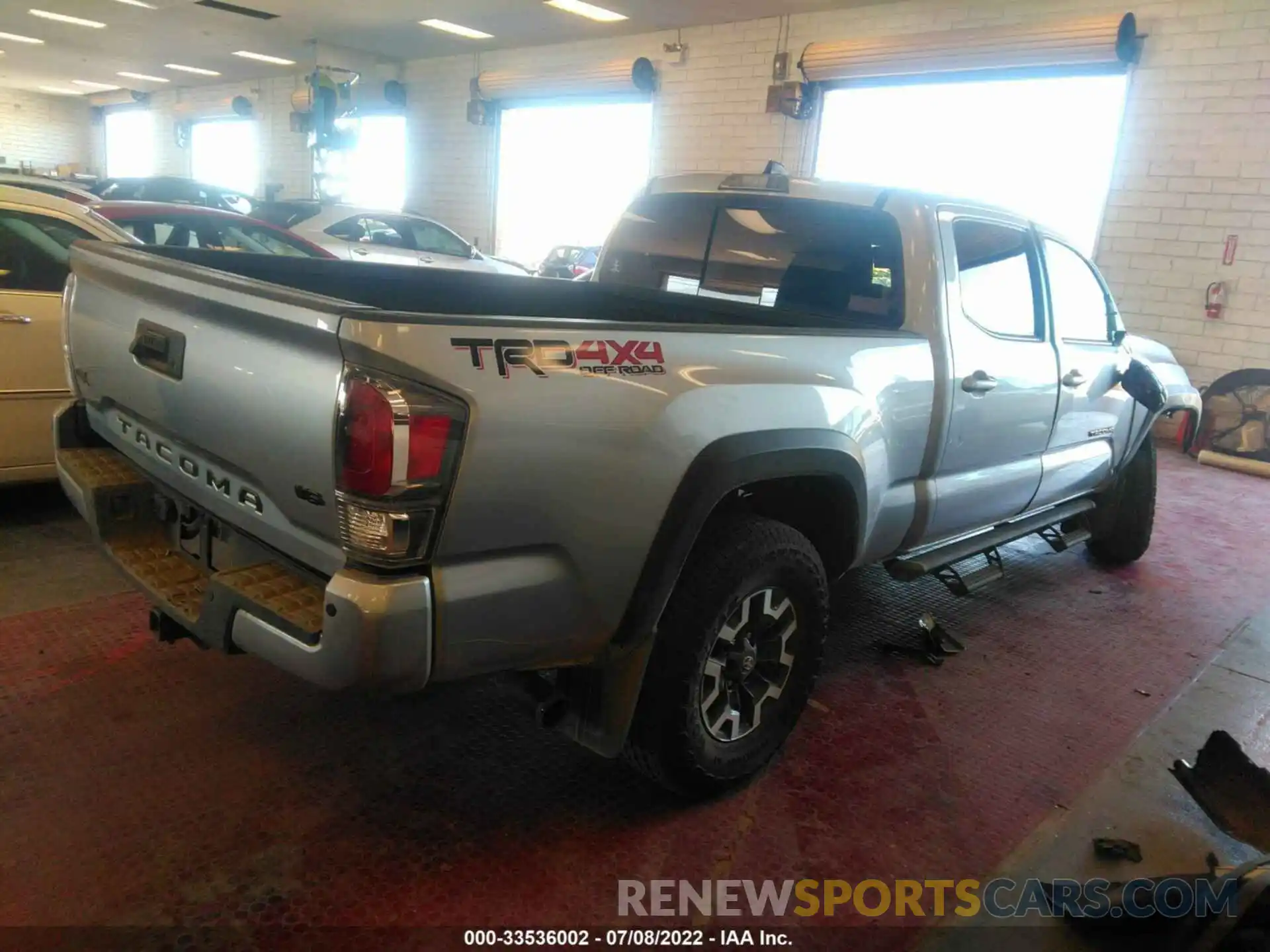 4 Фотография поврежденного автомобиля 3TMDZ5BNXNM126304 TOYOTA TACOMA 4WD 2022