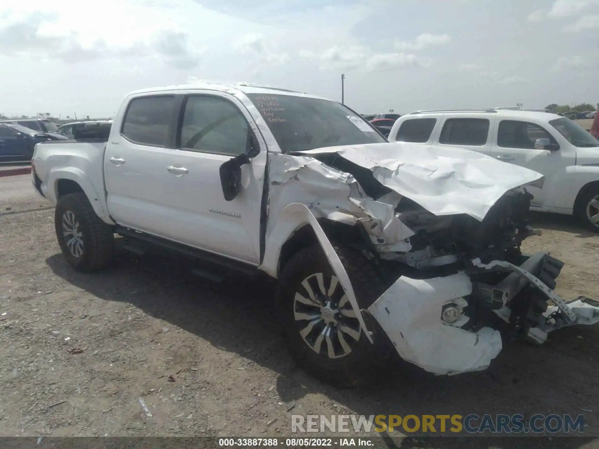 1 Photograph of a damaged car 3TMGZ5AN7NM477380 TOYOTA TACOMA 4WD 2022