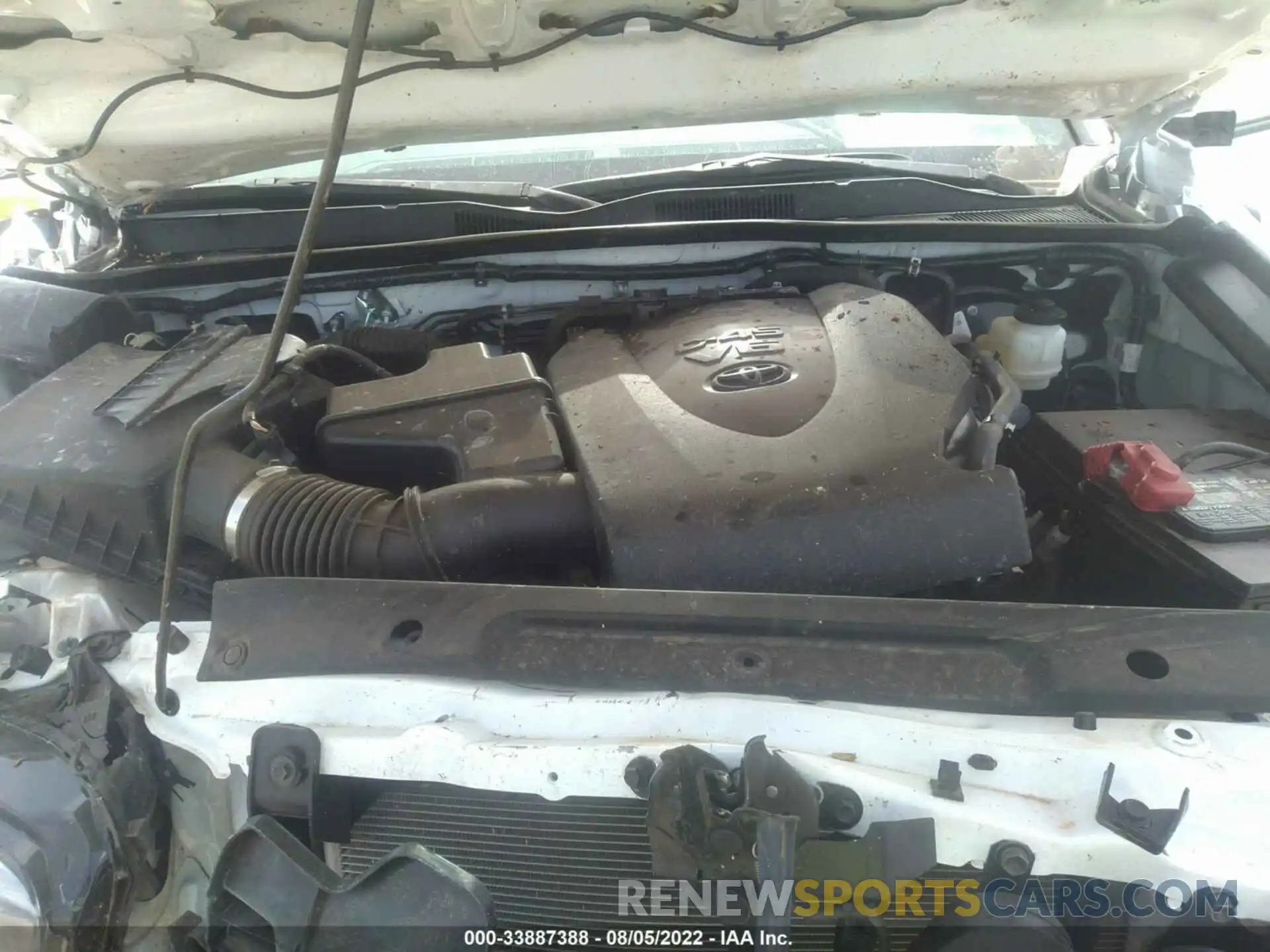 10 Photograph of a damaged car 3TMGZ5AN7NM477380 TOYOTA TACOMA 4WD 2022