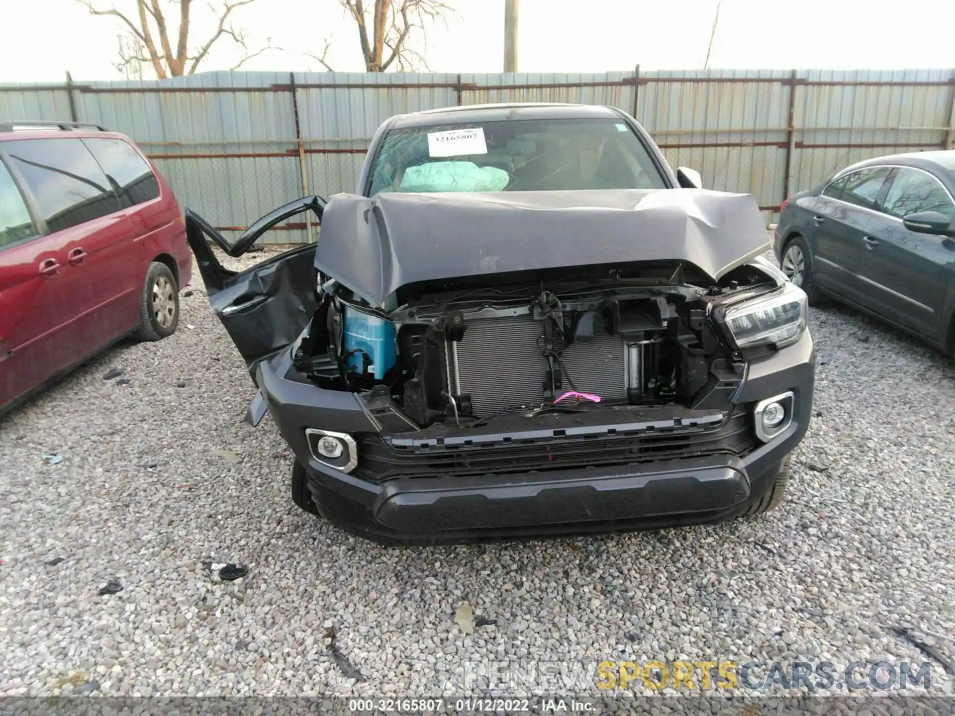 6 Photograph of a damaged car 3TMGZ5ANXNM465448 TOYOTA TACOMA 4WD 2022