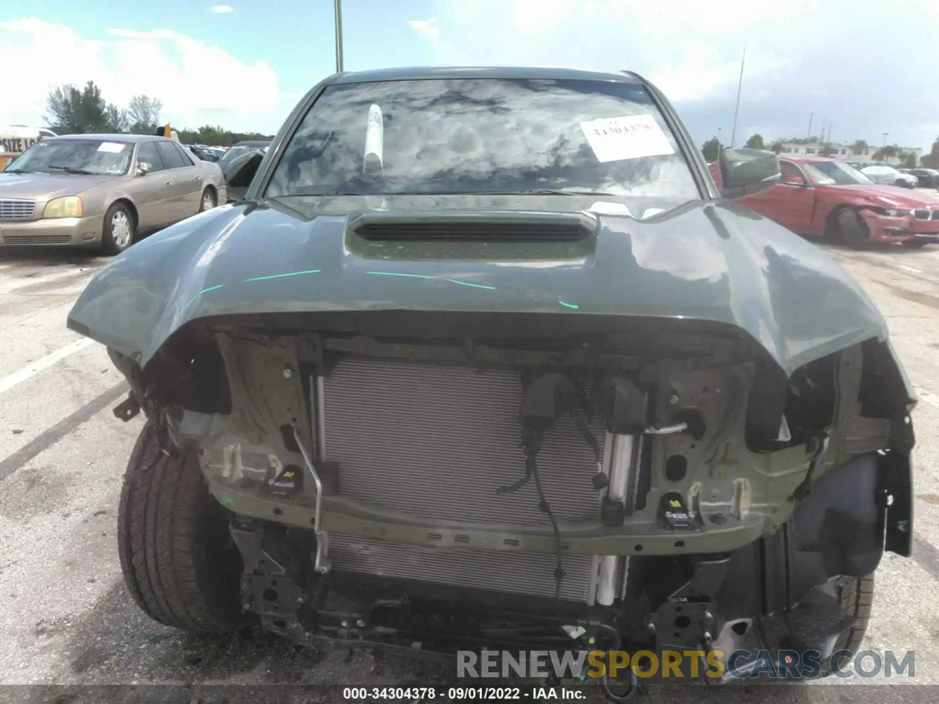 6 Photograph of a damaged car 3TYCZ5AN1NT081979 TOYOTA TACOMA 4WD 2022