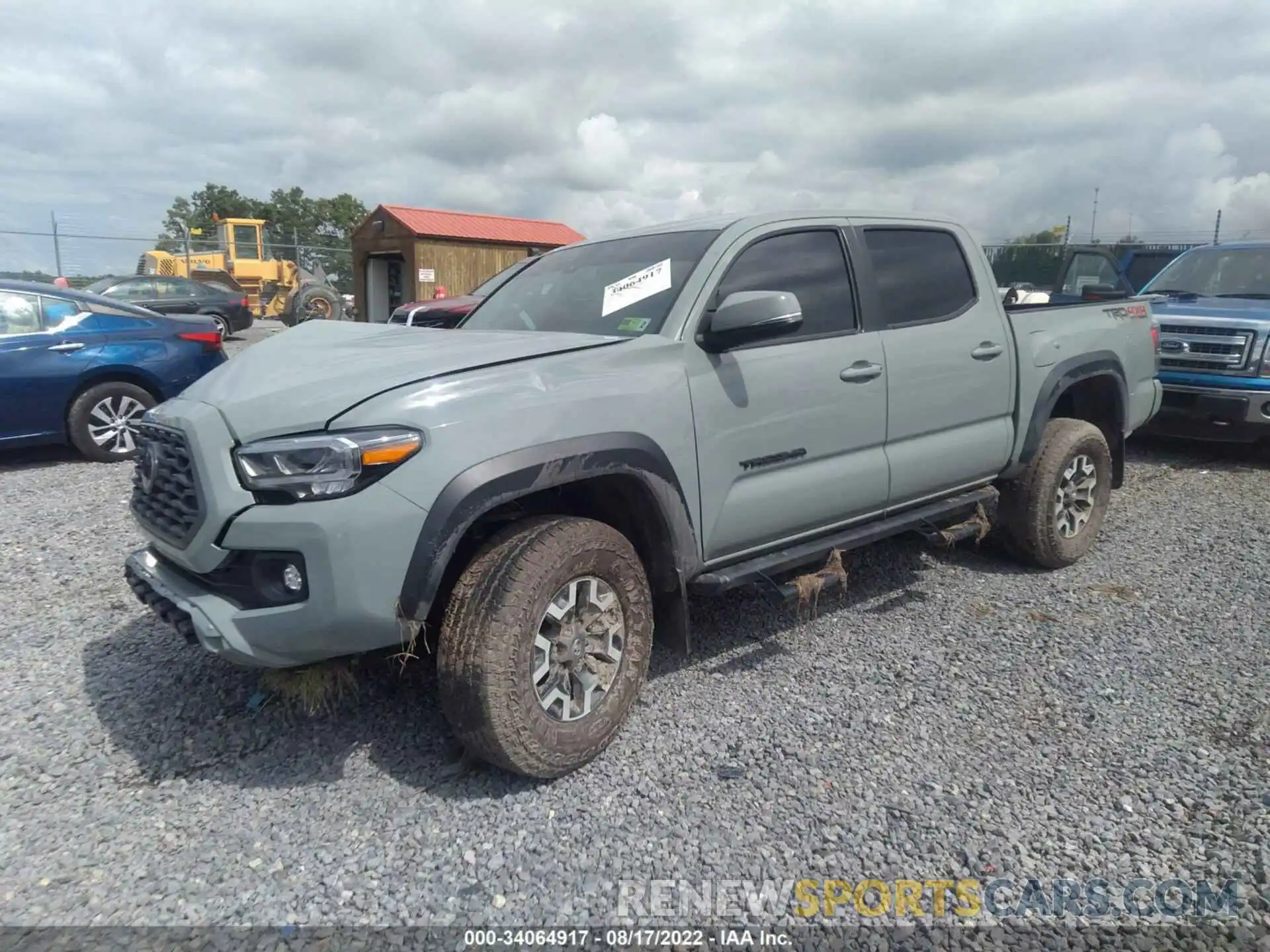 2 Photograph of a damaged car 3TYCZ5AN3NT063919 TOYOTA TACOMA 4WD 2022