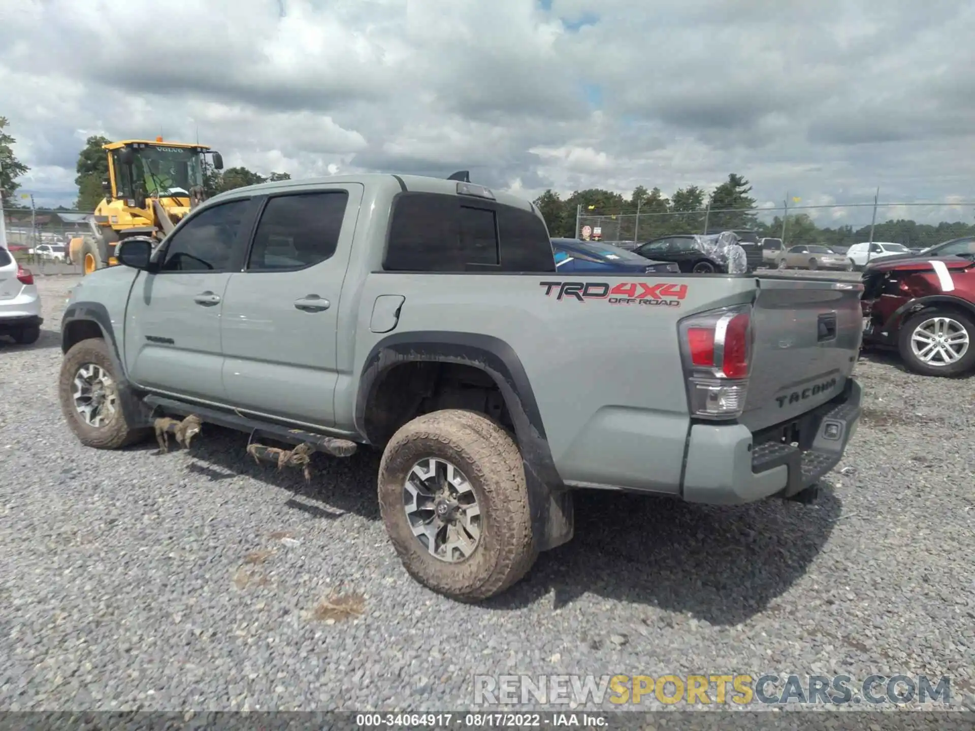 3 Photograph of a damaged car 3TYCZ5AN3NT063919 TOYOTA TACOMA 4WD 2022