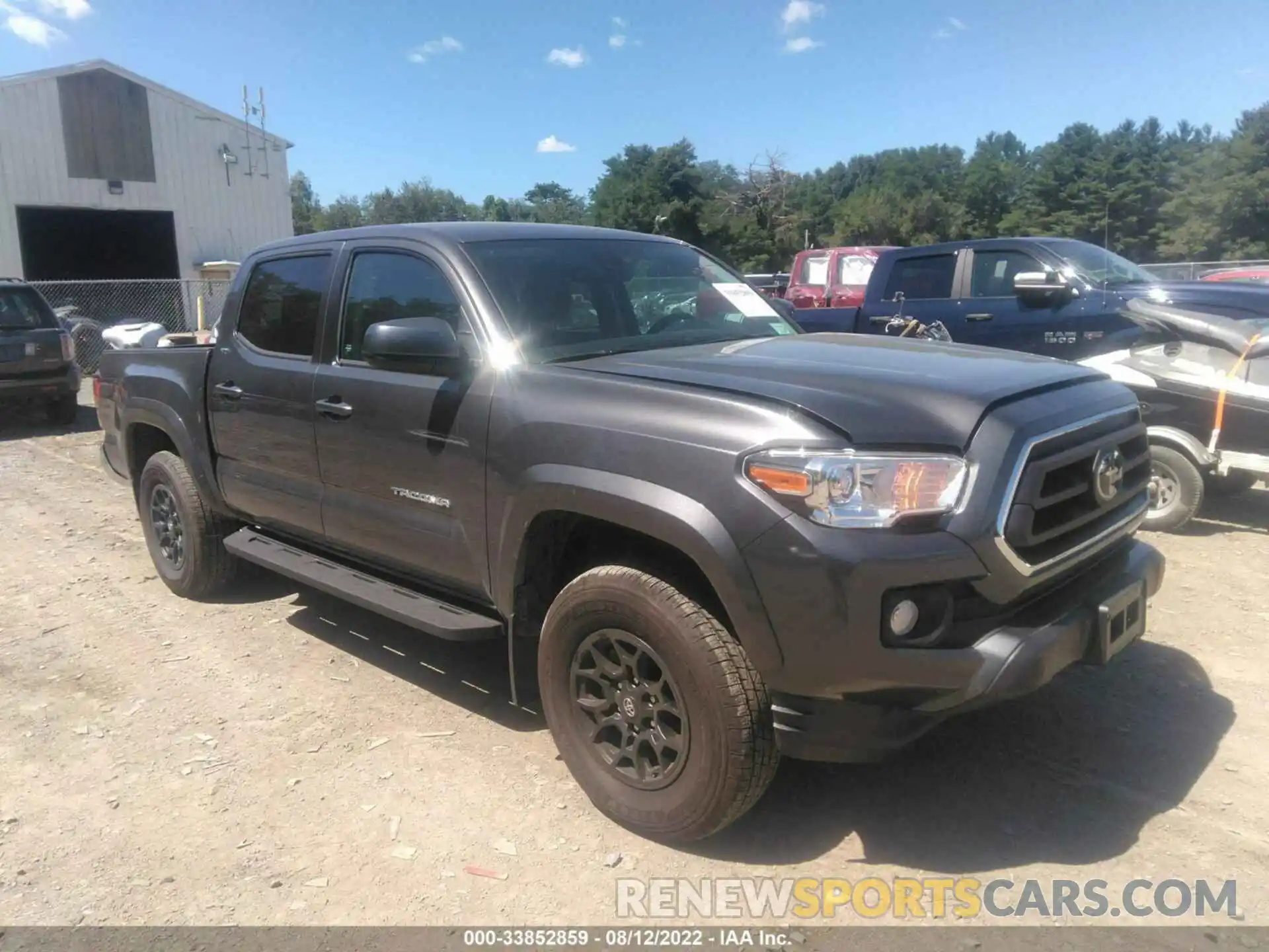 1 Photograph of a damaged car 3TYCZ5AN3NT065797 TOYOTA TACOMA 4WD 2022