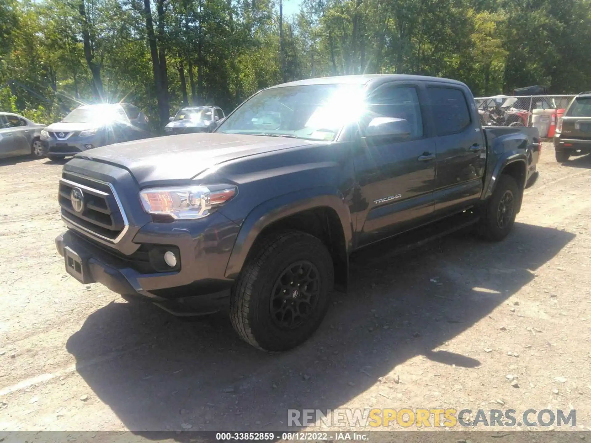 2 Photograph of a damaged car 3TYCZ5AN3NT065797 TOYOTA TACOMA 4WD 2022