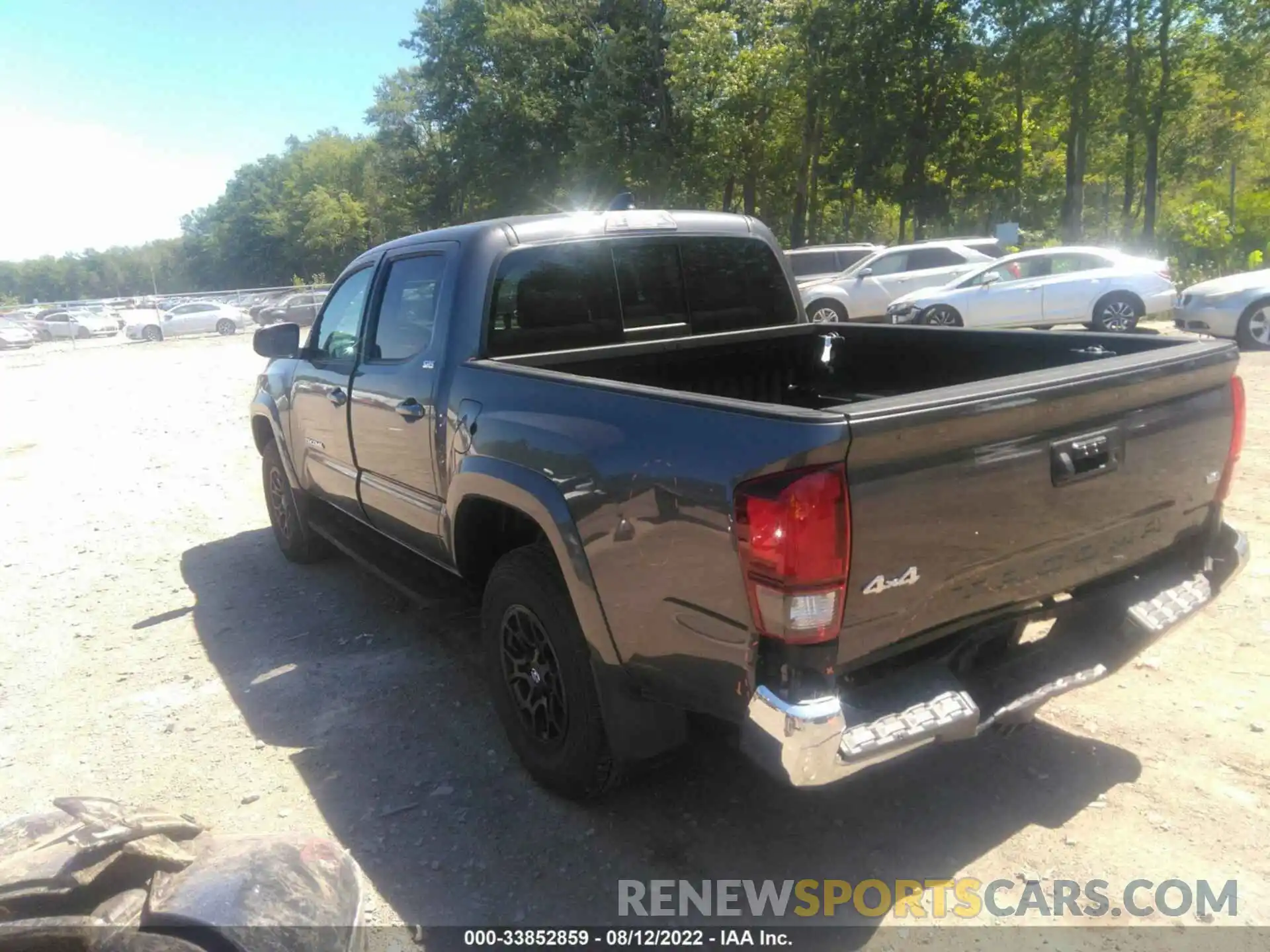 3 Photograph of a damaged car 3TYCZ5AN3NT065797 TOYOTA TACOMA 4WD 2022