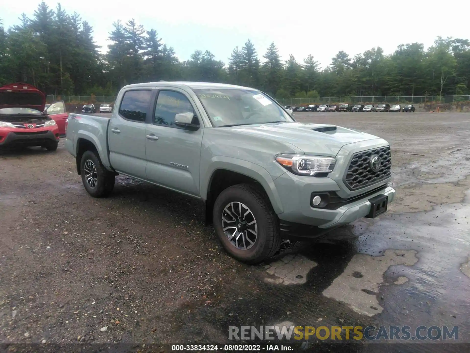 1 Фотография поврежденного автомобиля 3TYCZ5AN7NT070694 TOYOTA TACOMA 4WD 2022