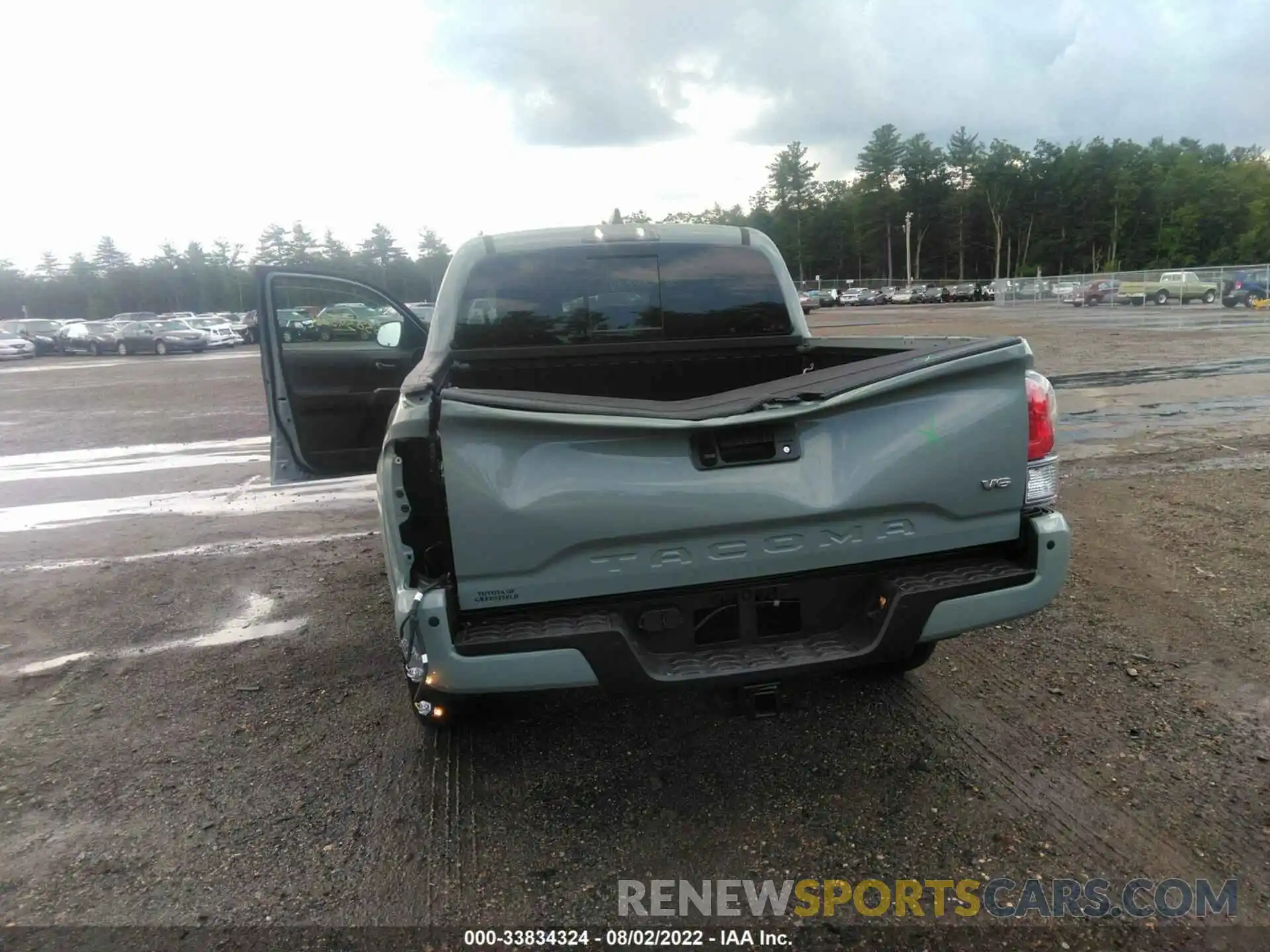 6 Фотография поврежденного автомобиля 3TYCZ5AN7NT070694 TOYOTA TACOMA 4WD 2022