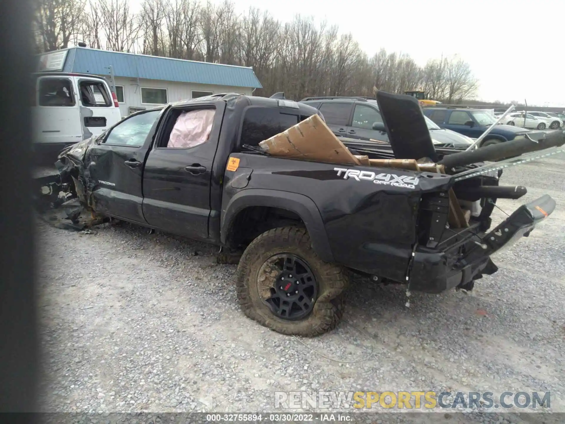 3 Photograph of a damaged car 3TYCZ5AN9NT053590 TOYOTA TACOMA 4WD 2022