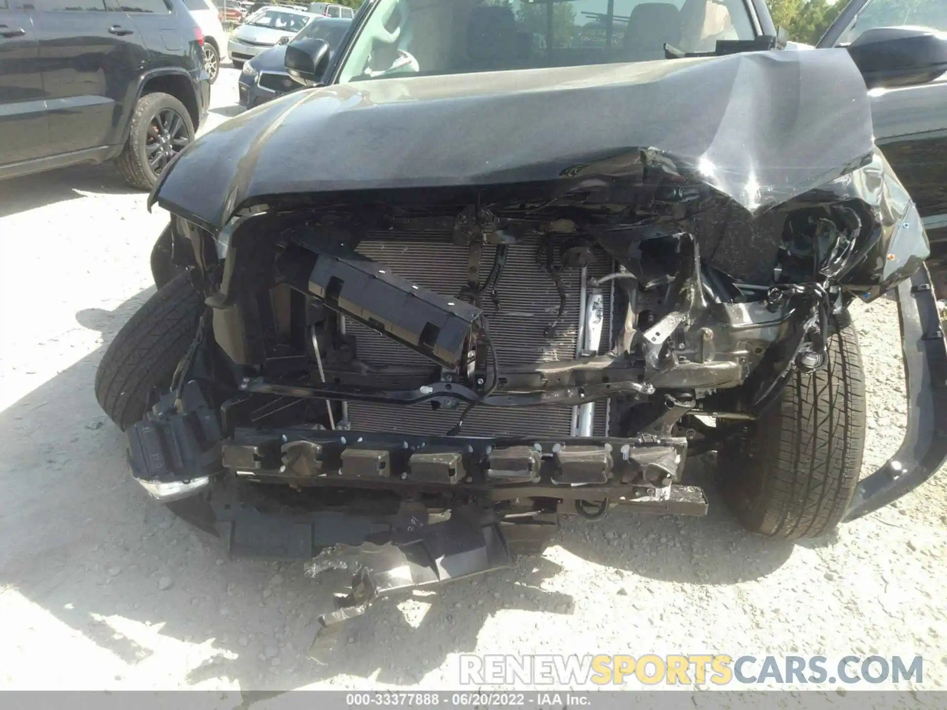 6 Photograph of a damaged car 3TYSX5EN2NT013413 TOYOTA TACOMA 4WD 2022