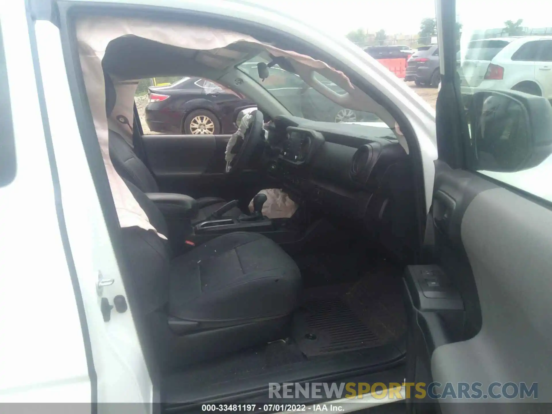 5 Photograph of a damaged car 3TYSX5EN7NT013391 TOYOTA TACOMA 4WD 2022