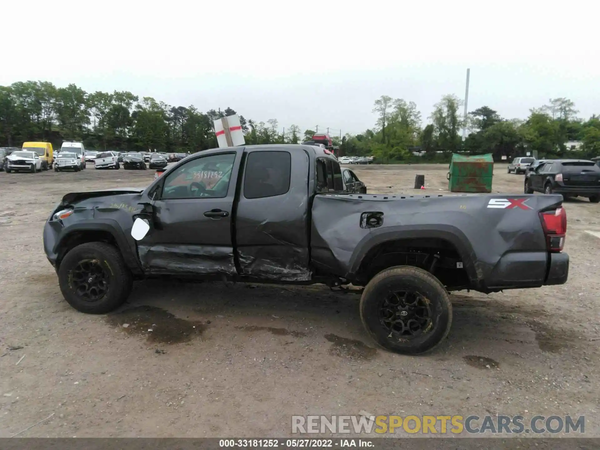 6 Photograph of a damaged car 3TYSX5EN8NT013626 TOYOTA TACOMA 4WD 2022