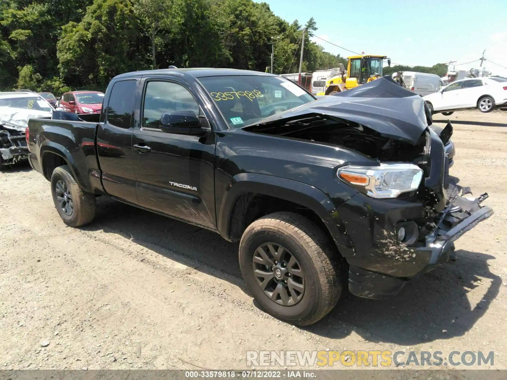 1 Photograph of a damaged car 3TYSZ5AN4NT076903 TOYOTA TACOMA 4WD 2022