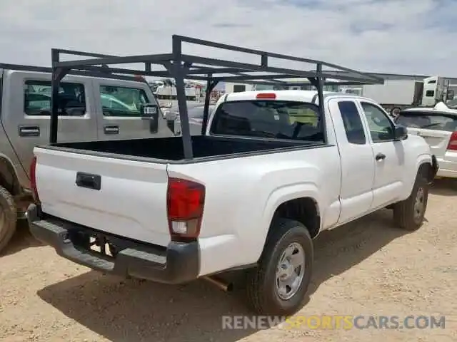 4 Photograph of a damaged car 5TFRX5GN1KX142515 TOYOTA TACOMA ACC 2019