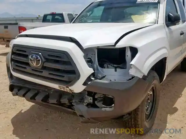 9 Photograph of a damaged car 5TFRX5GN1KX142515 TOYOTA TACOMA ACC 2019