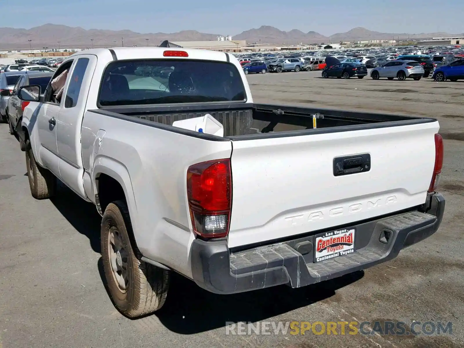 3 Photograph of a damaged car 5TFRX5GN1KX161596 TOYOTA TACOMA ACC 2019