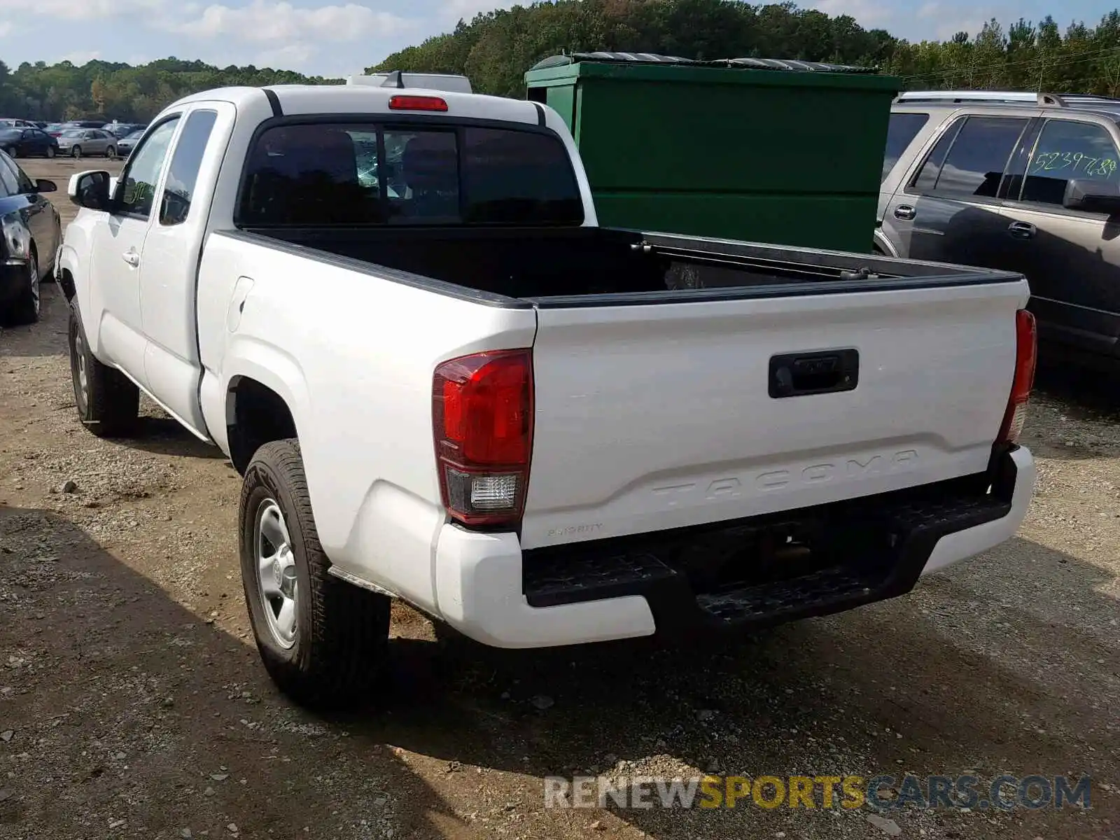 3 Photograph of a damaged car 5TFRX5GN2KX159288 TOYOTA TACOMA ACC 2019