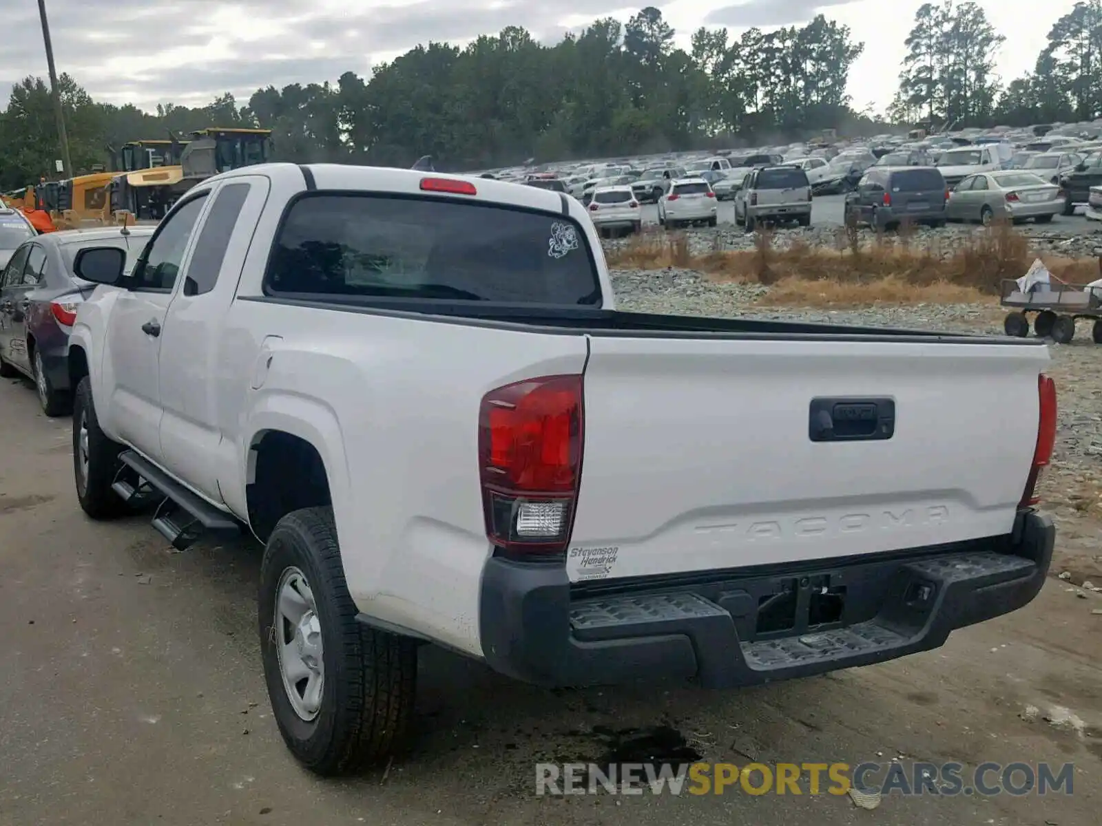 3 Photograph of a damaged car 5TFRX5GN3KX151622 TOYOTA TACOMA ACC 2019