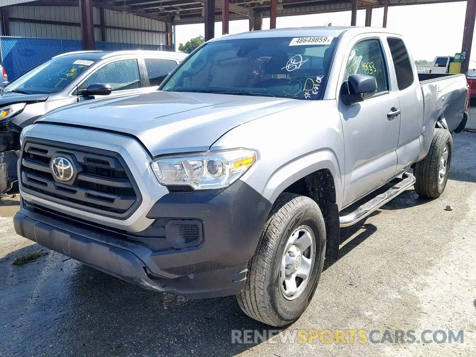 2 Фотография поврежденного автомобиля 5TFRX5GN5KX134871 TOYOTA TACOMA ACC 2019