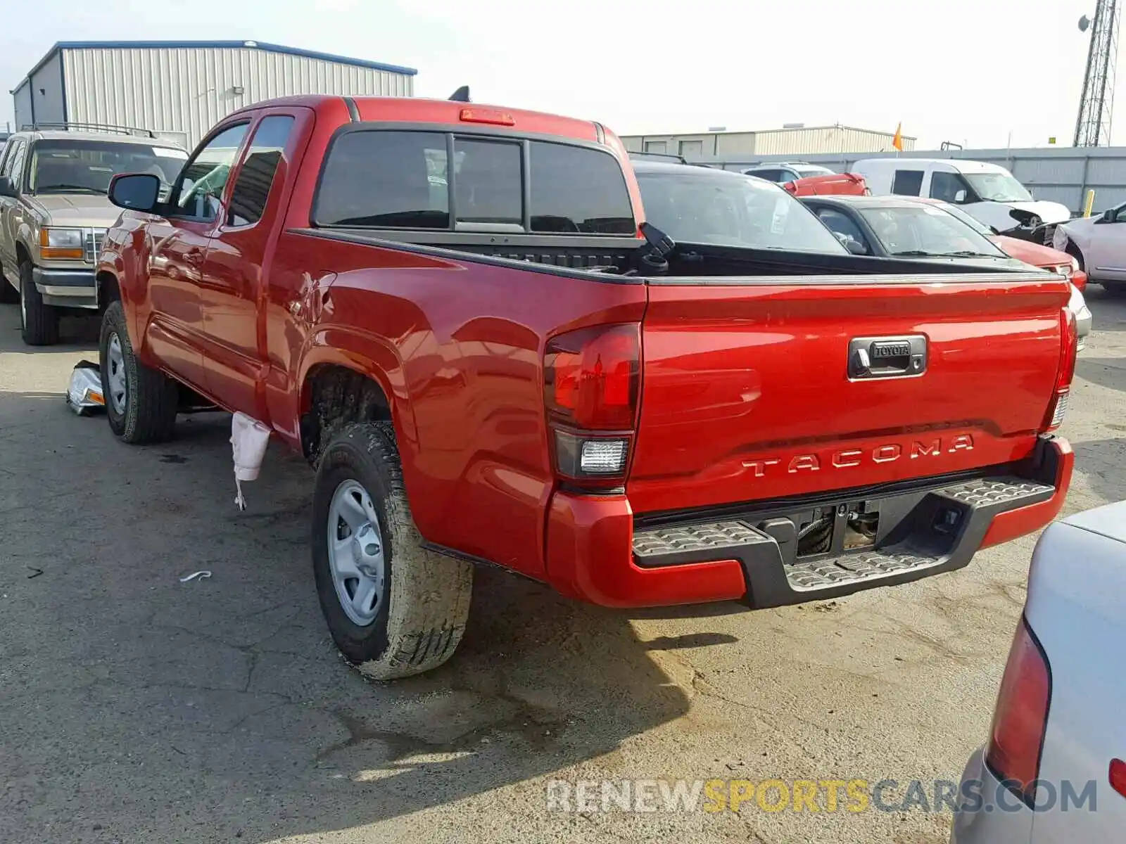 3 Photograph of a damaged car 5TFRX5GN5KX136944 TOYOTA TACOMA ACC 2019