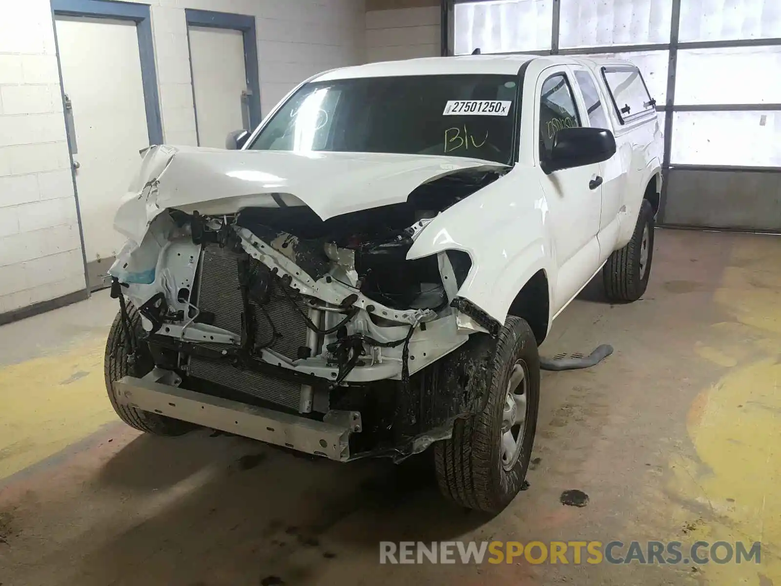 2 Фотография поврежденного автомобиля 5TFRX5GN8KX163233 TOYOTA TACOMA ACC 2019