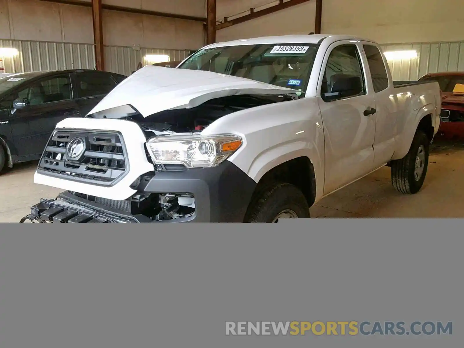 2 Photograph of a damaged car 5TFRX5GN9KX134808 TOYOTA TACOMA ACC 2019