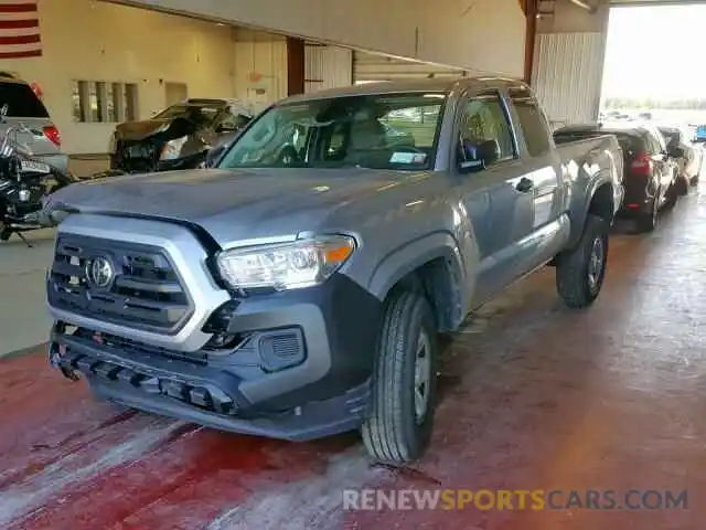 2 Photograph of a damaged car 5TFRX5GN9KX154797 TOYOTA TACOMA ACC 2019