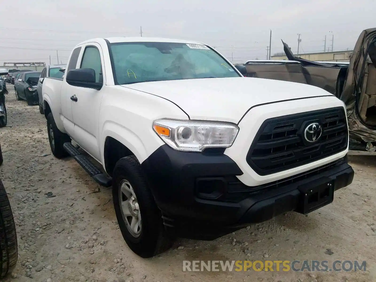 1 Photograph of a damaged car 5TFRX5GNXKX137040 TOYOTA TACOMA ACC 2019