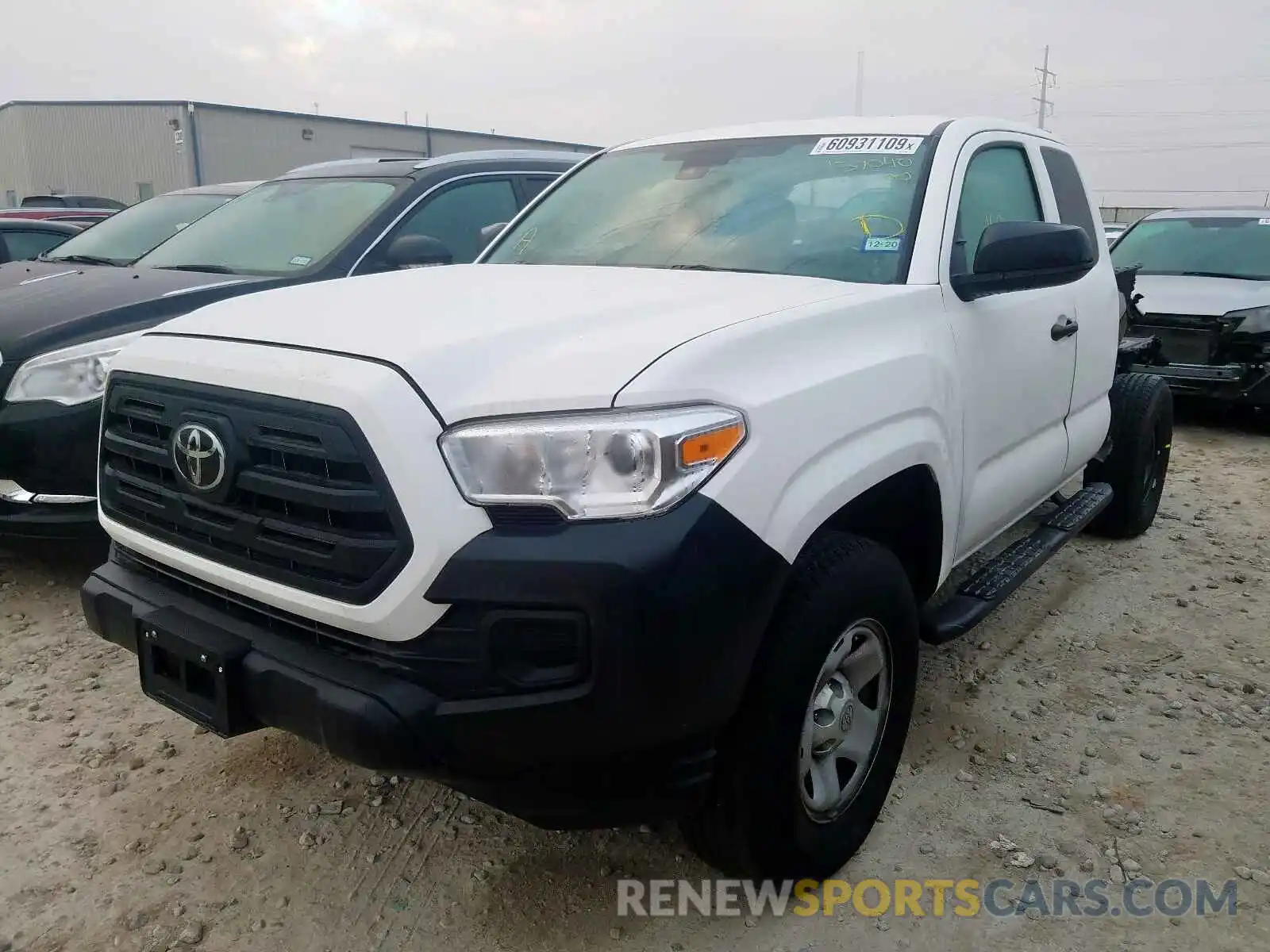 2 Photograph of a damaged car 5TFRX5GNXKX137040 TOYOTA TACOMA ACC 2019