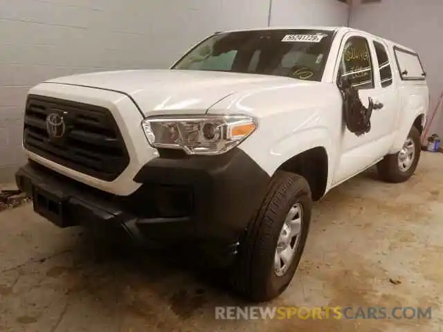 2 Photograph of a damaged car 5TFRX5GNXKX157353 TOYOTA TACOMA ACC 2019