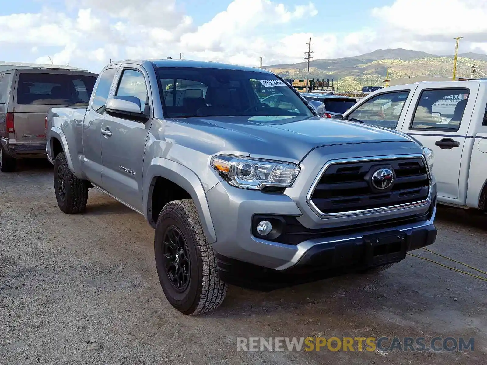 1 Photograph of a damaged car 5TFRZ5CN3KX078672 TOYOTA TACOMA ACC 2019