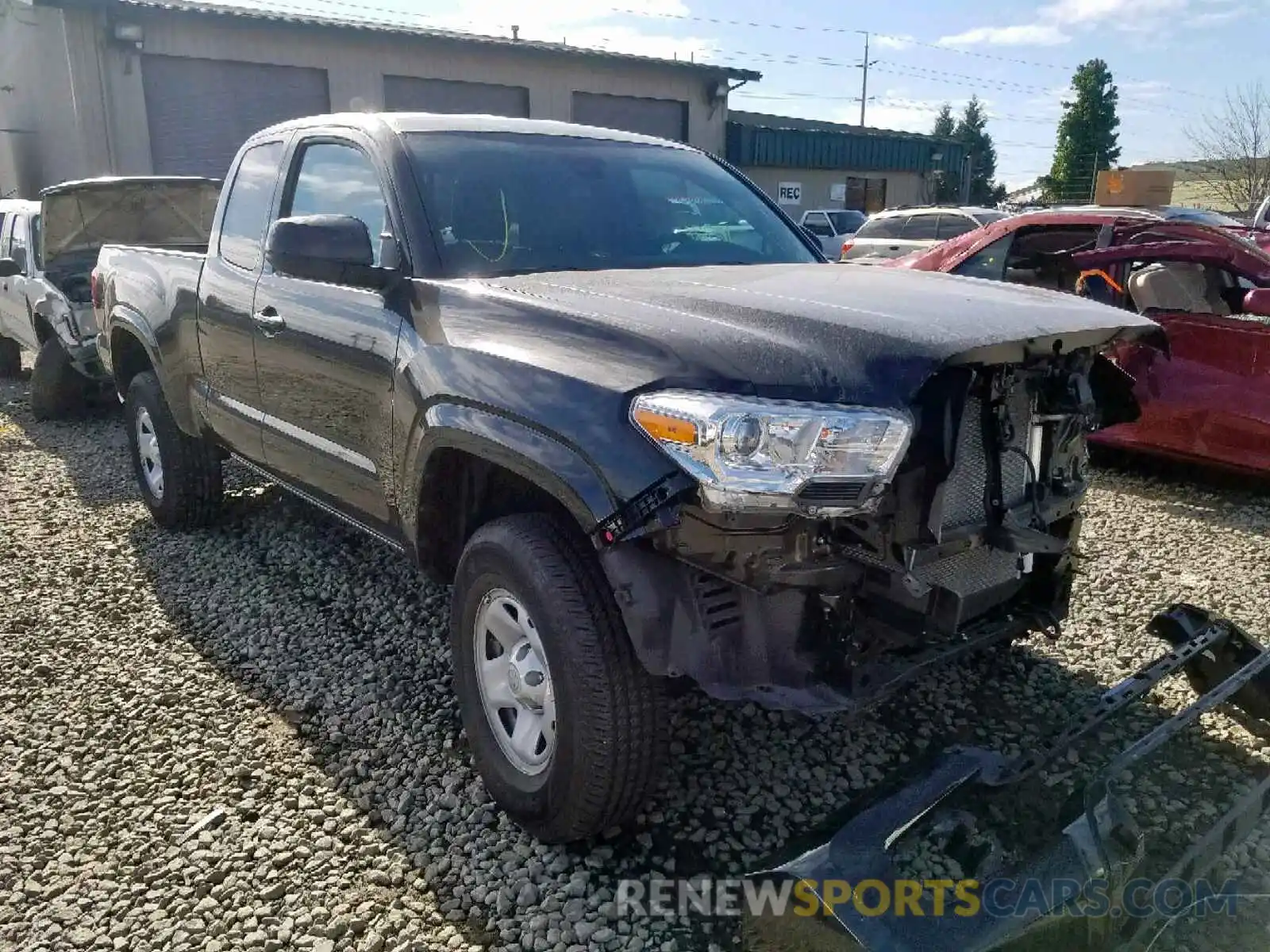 1 Photograph of a damaged car 5TFSX5EN0KX065656 TOYOTA TACOMA ACC 2019