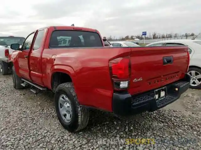 3 Photograph of a damaged car 5TFSX5EN0KX068444 TOYOTA TACOMA ACC 2019