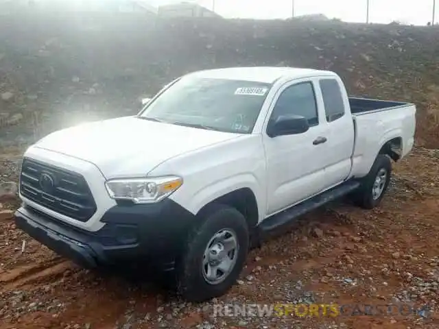 2 Фотография поврежденного автомобиля 5TFSX5EN1KX070283 TOYOTA TACOMA ACC 2019