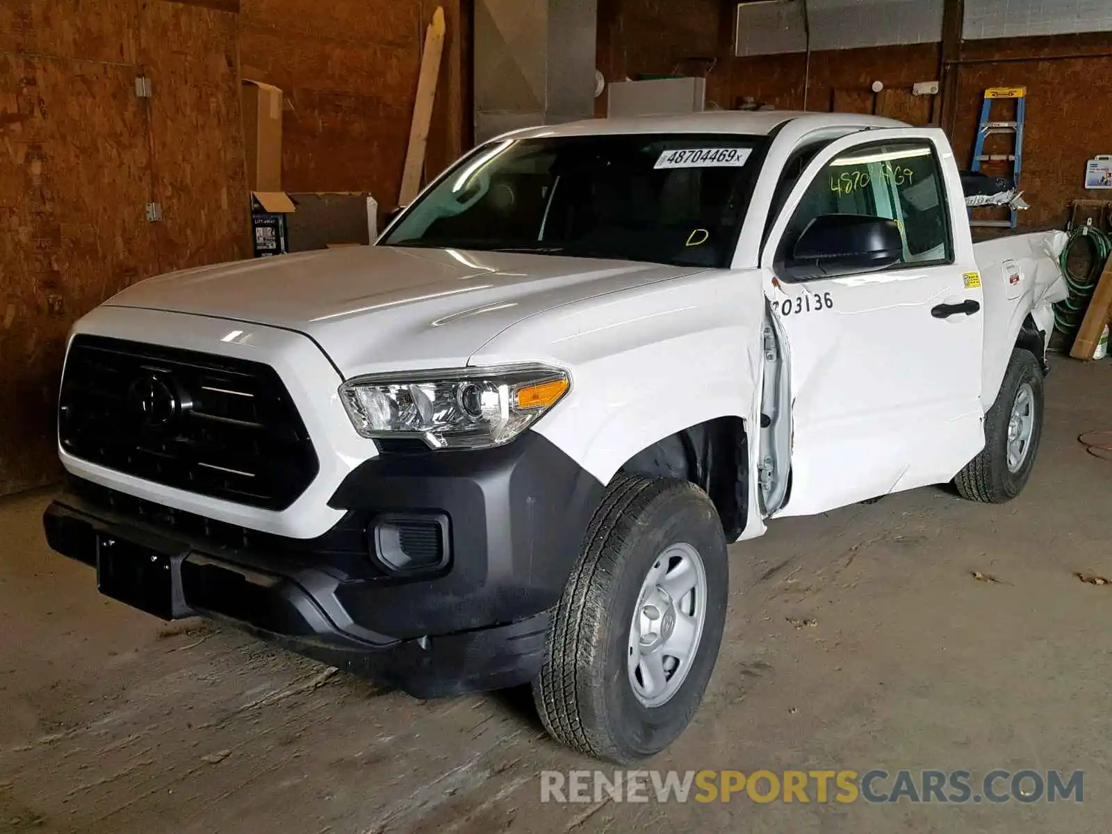 2 Photograph of a damaged car 5TFSX5EN2KX064394 TOYOTA TACOMA ACC 2019